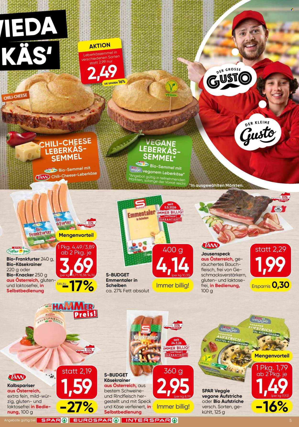 Angebote SPAR - 9.7.2026 - 15.7.2026. Seite 5