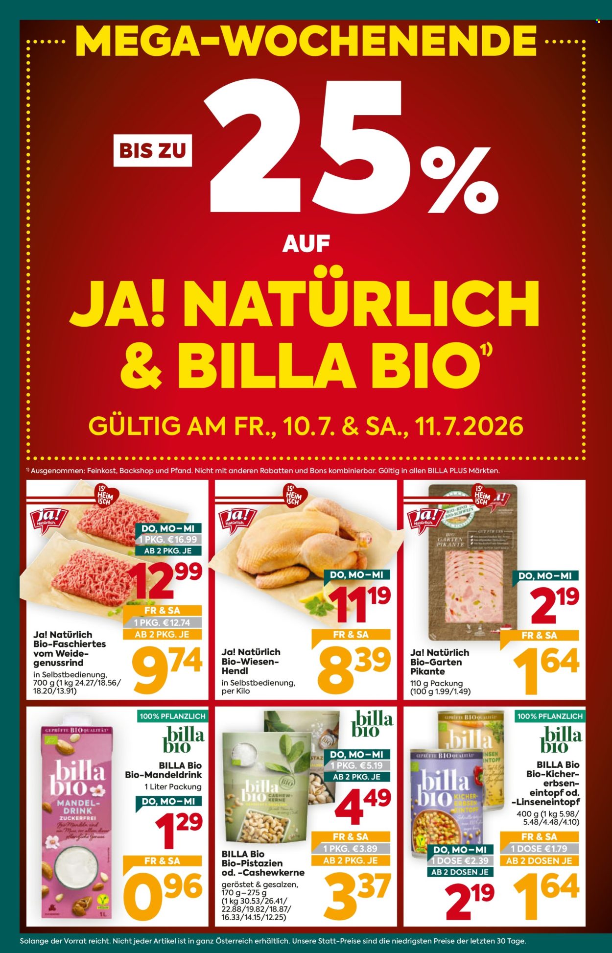Angebote Billa Plus - 9.7.2026 - 15.7.2026. Seite 2