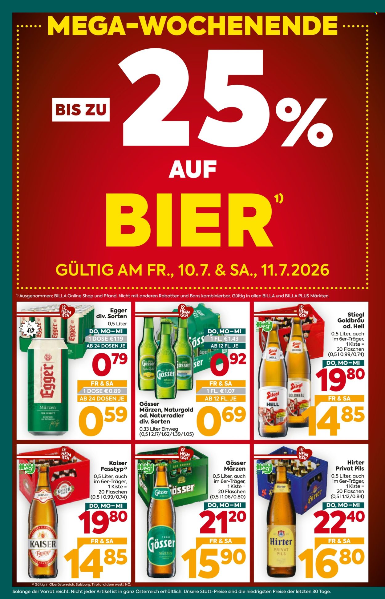 Angebote Billa Plus - 9.7.2026 - 15.7.2026. Seite 4