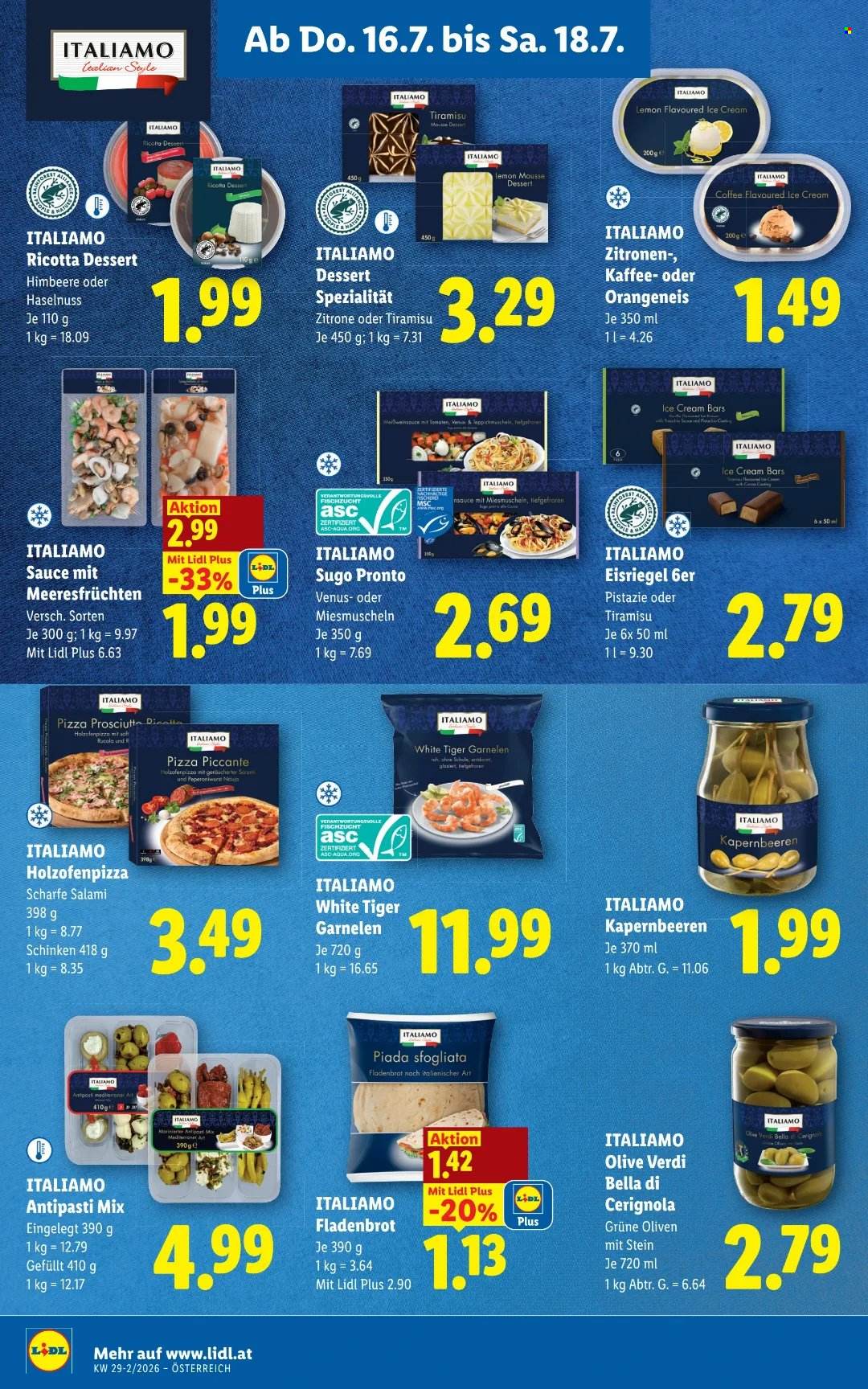 Angebote Lidl - 16.7.2026 - 22.7.2026. Seite 16