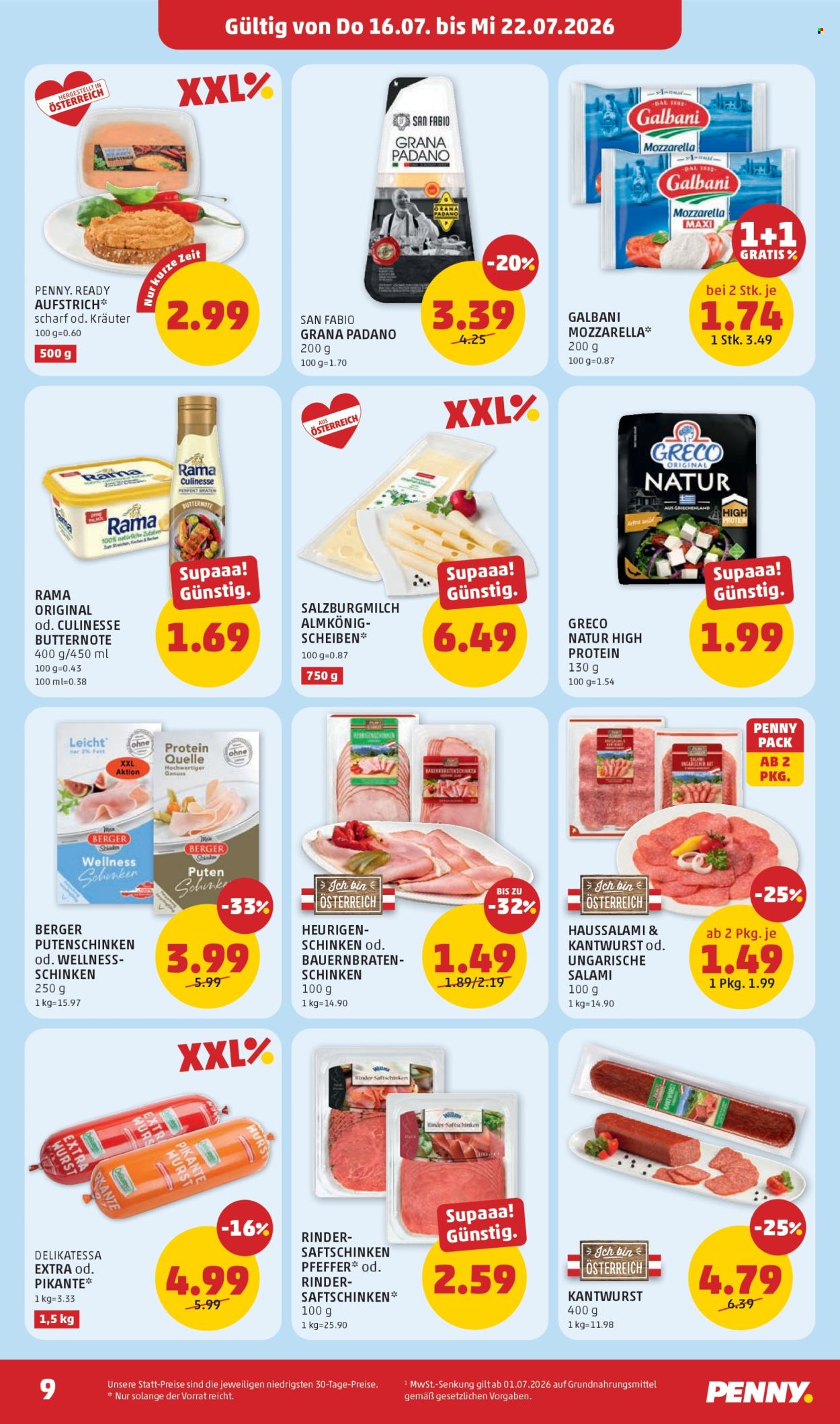 Angebote Penny - 16.7.2026 - 22.7.2026. Seite 9