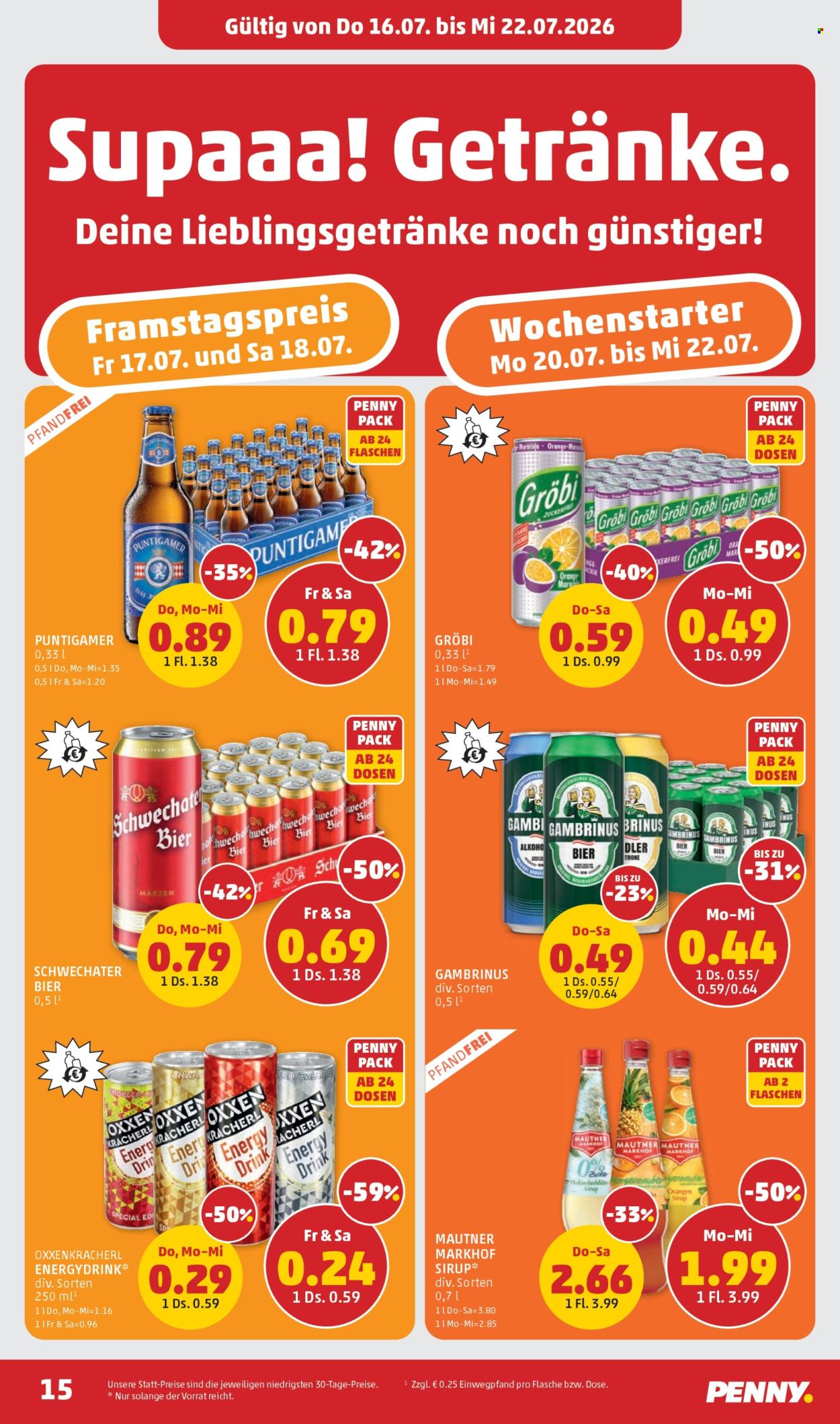 Angebote Penny - 16.7.2026 - 22.7.2026. Seite 15