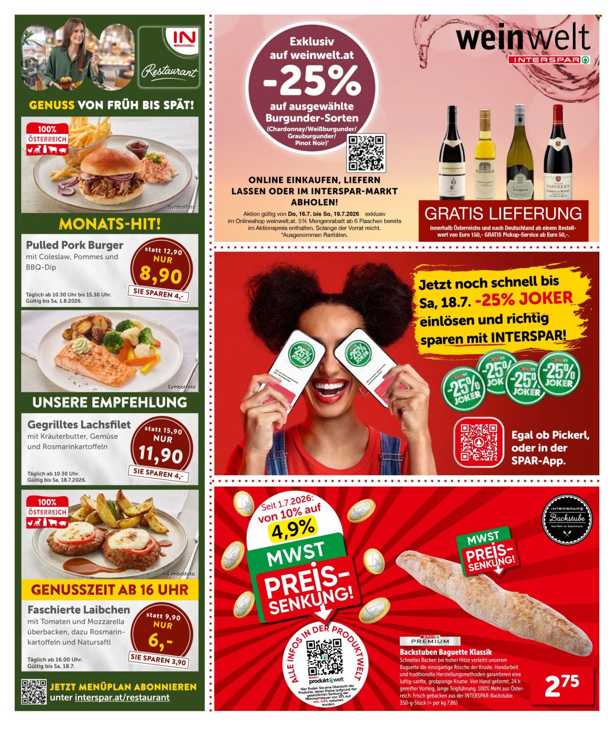 Angebote INTERSPAR - 16.7.2026 - 29.7.2026. Seite 3