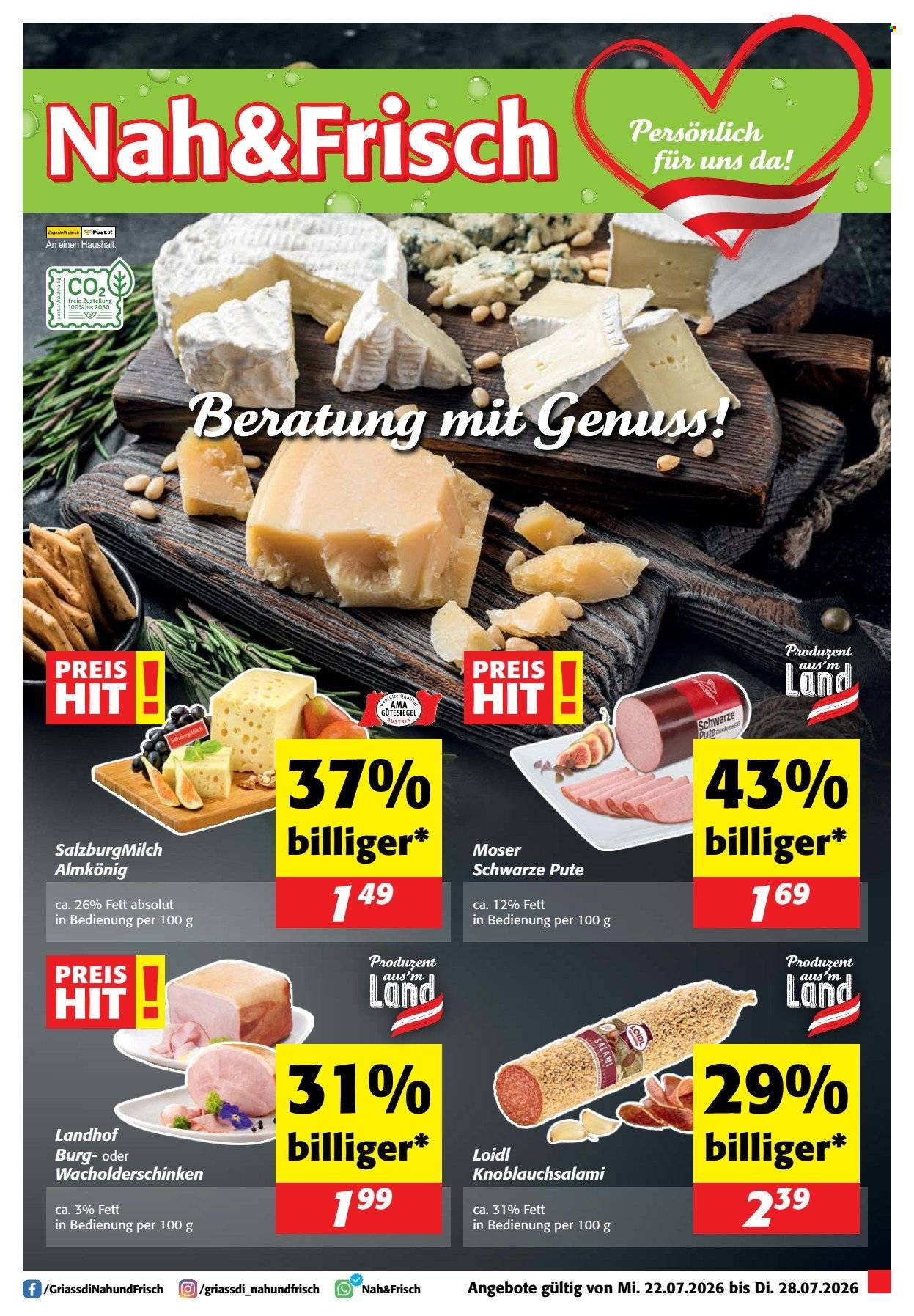 Angebote KASTNER - 22.7.2026 - 28.7.2026. Seite 1