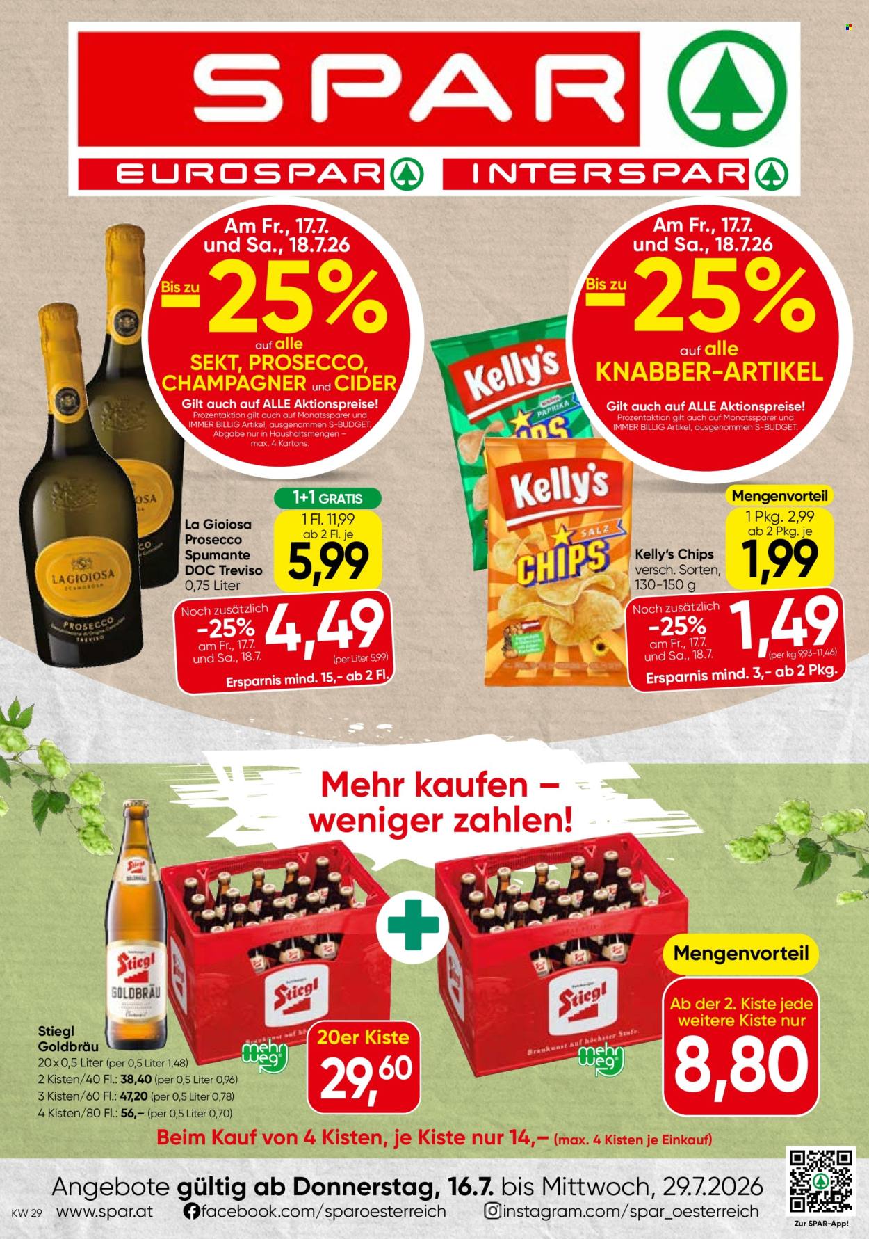 Angebote SPAR - 16.7.2026 - 29.7.2026. Seite 1