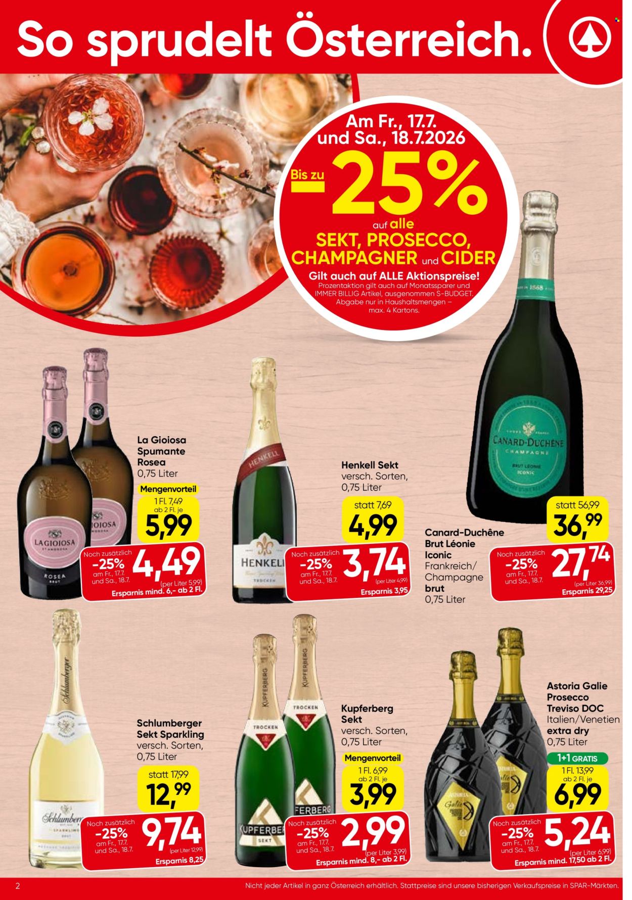 Angebote SPAR - 16.7.2026 - 29.7.2026. Seite 2