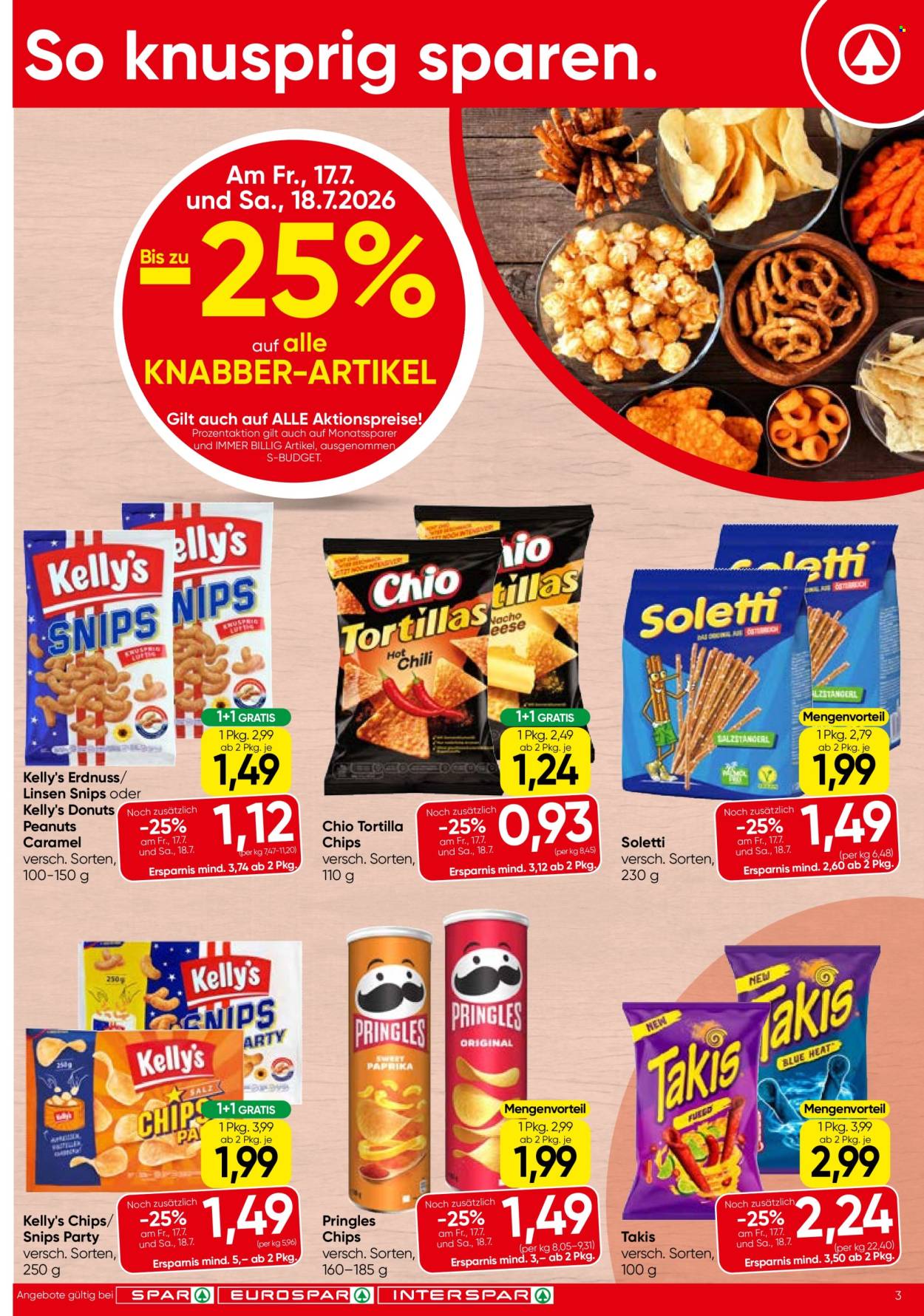 Angebote SPAR - 16.7.2026 - 29.7.2026. Seite 3