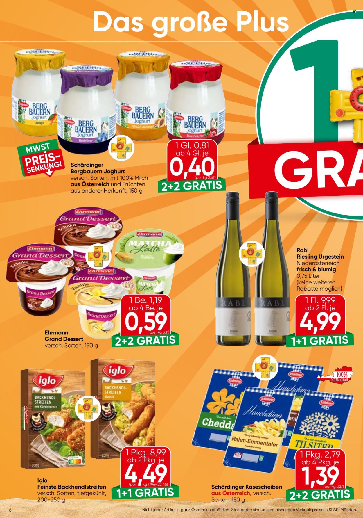Angebote SPAR - 16.7.2026 - 29.7.2026. Seite 6