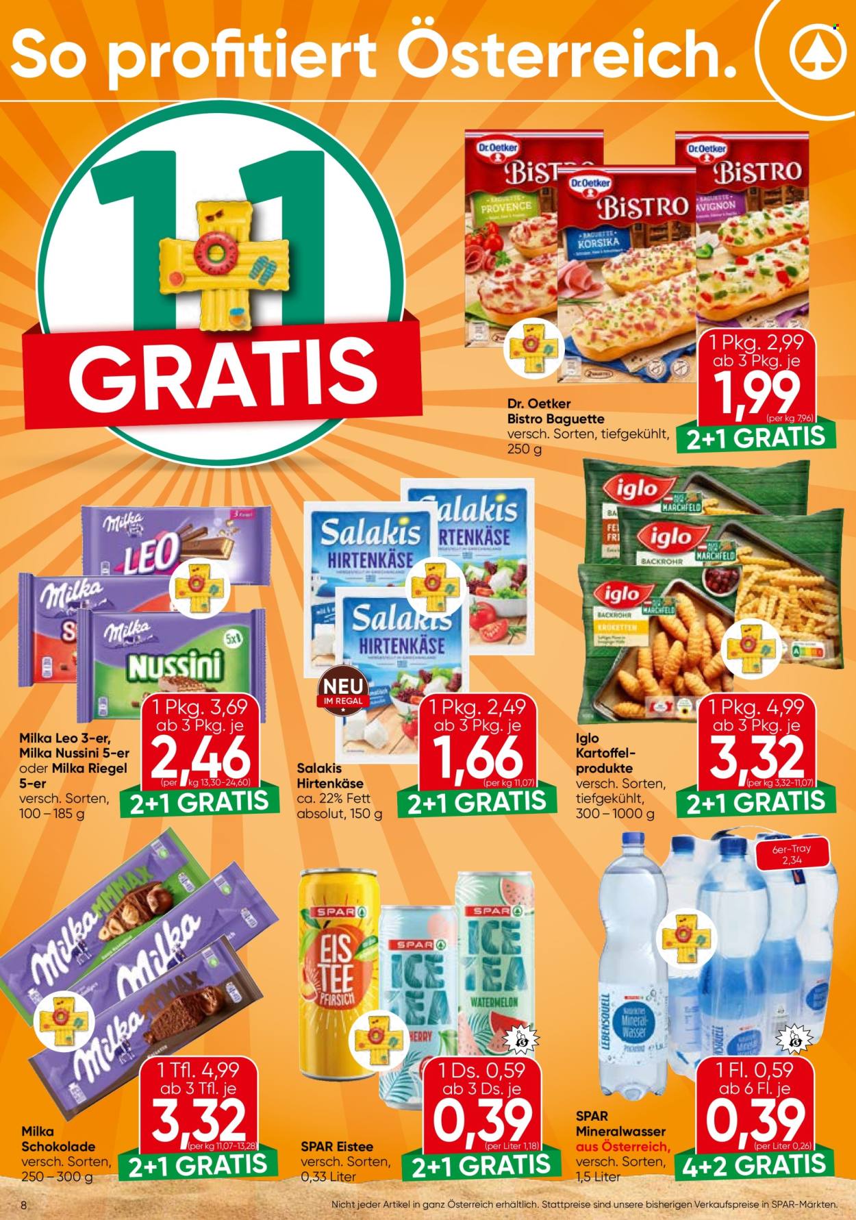 Angebote SPAR - 16.7.2026 - 29.7.2026. Seite 8