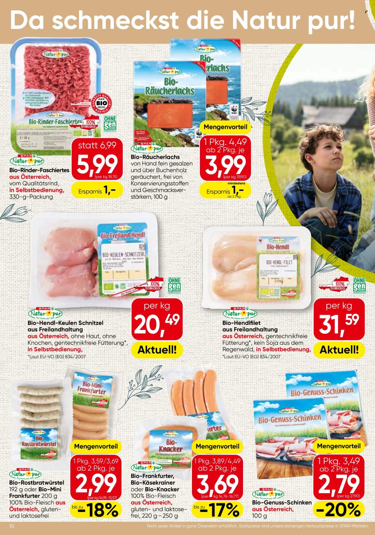 Angebote SPAR - 16.7.2026 - 29.7.2026. Seite 10