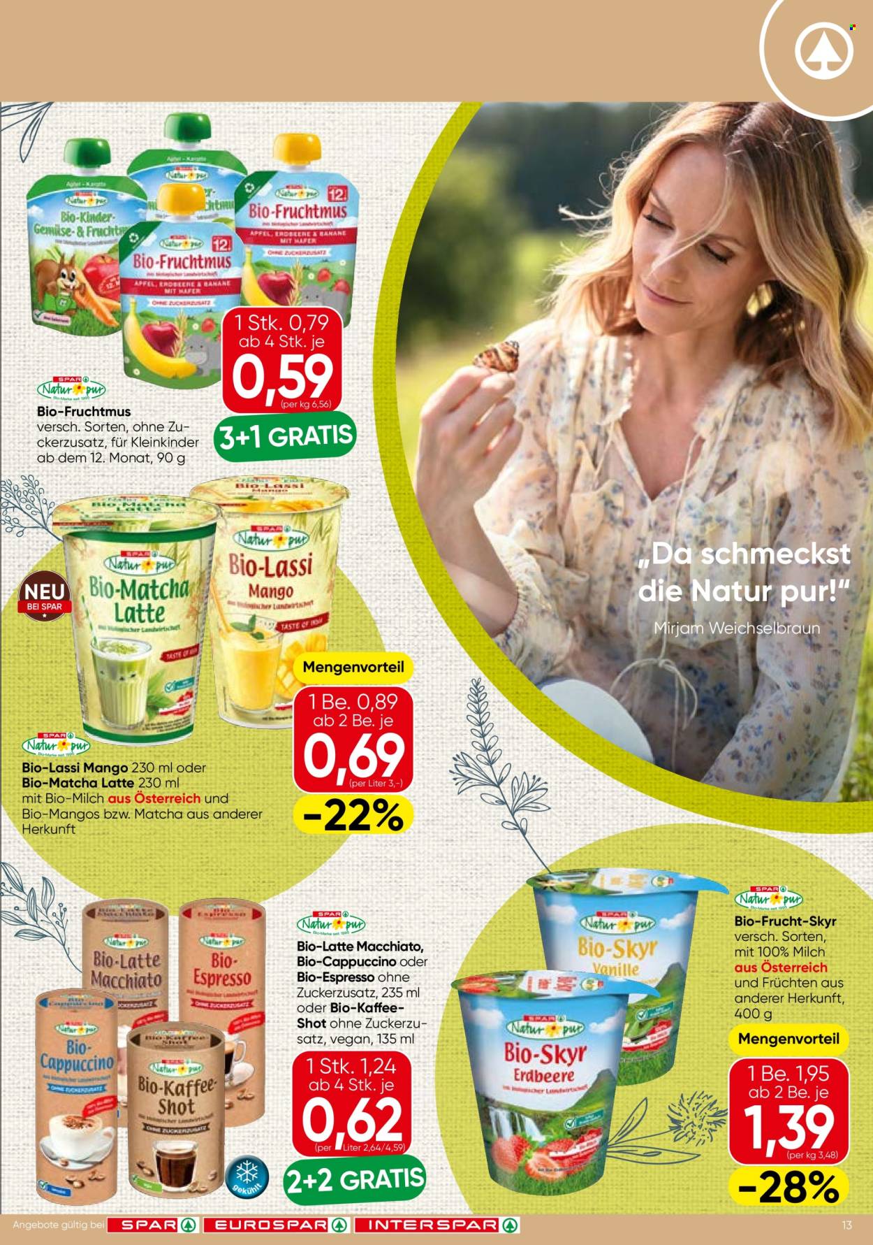 Angebote SPAR - 16.7.2026 - 29.7.2026. Seite 13