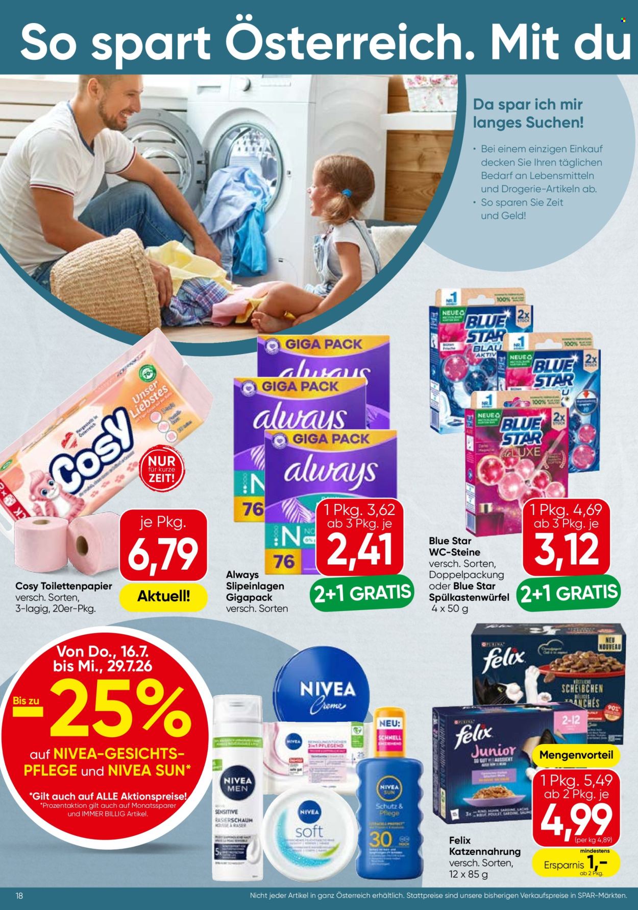 Angebote SPAR - 16.7.2026 - 29.7.2026. Seite 18