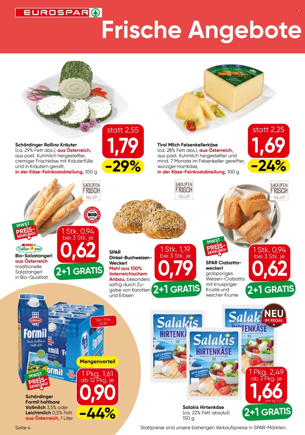 Angebote EUROSPAR - 16.7.2026 - 29.7.2026. Seite 4