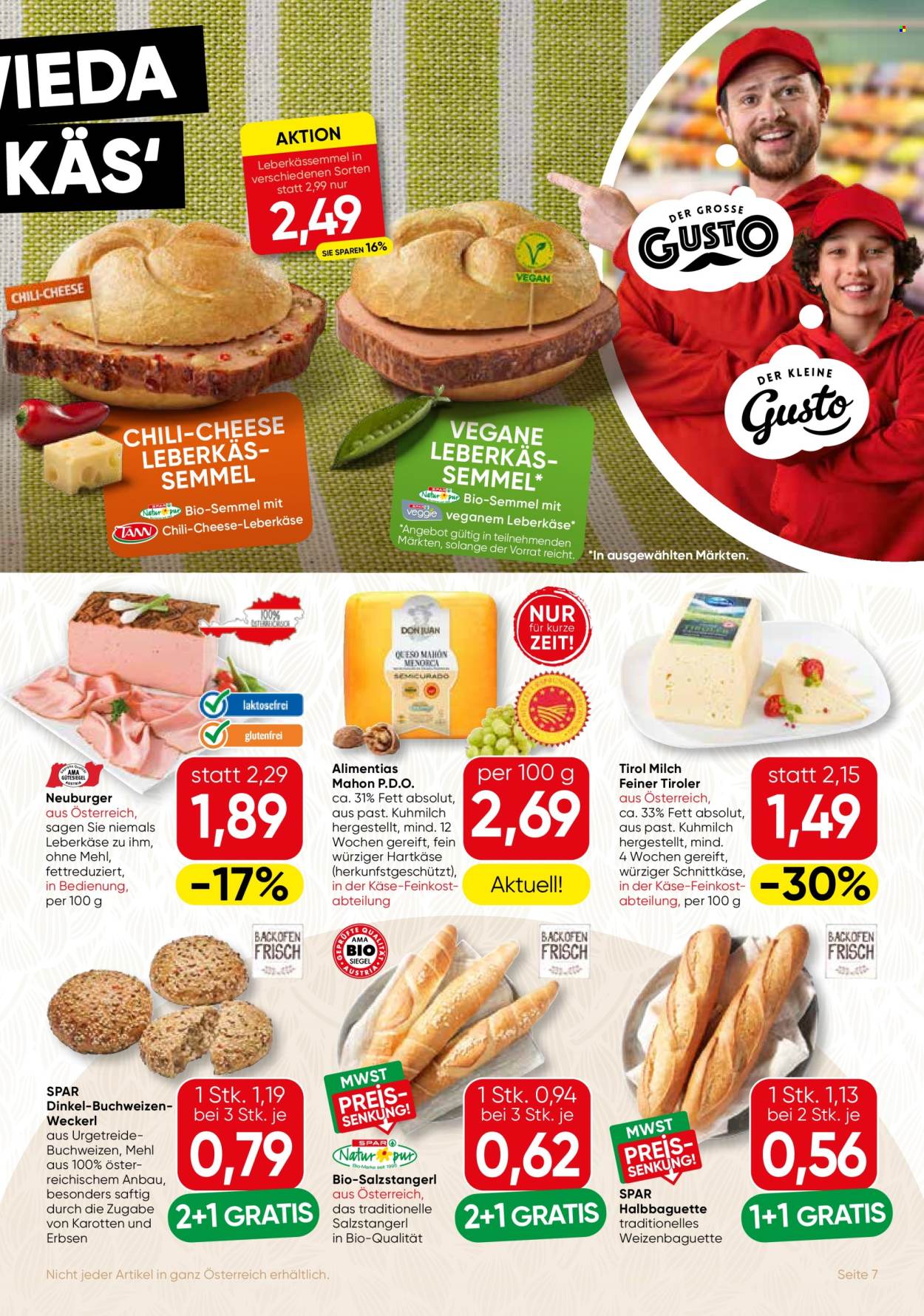 Angebote SPAR - 16.7.2026 - 29.7.2026. Seite 7
