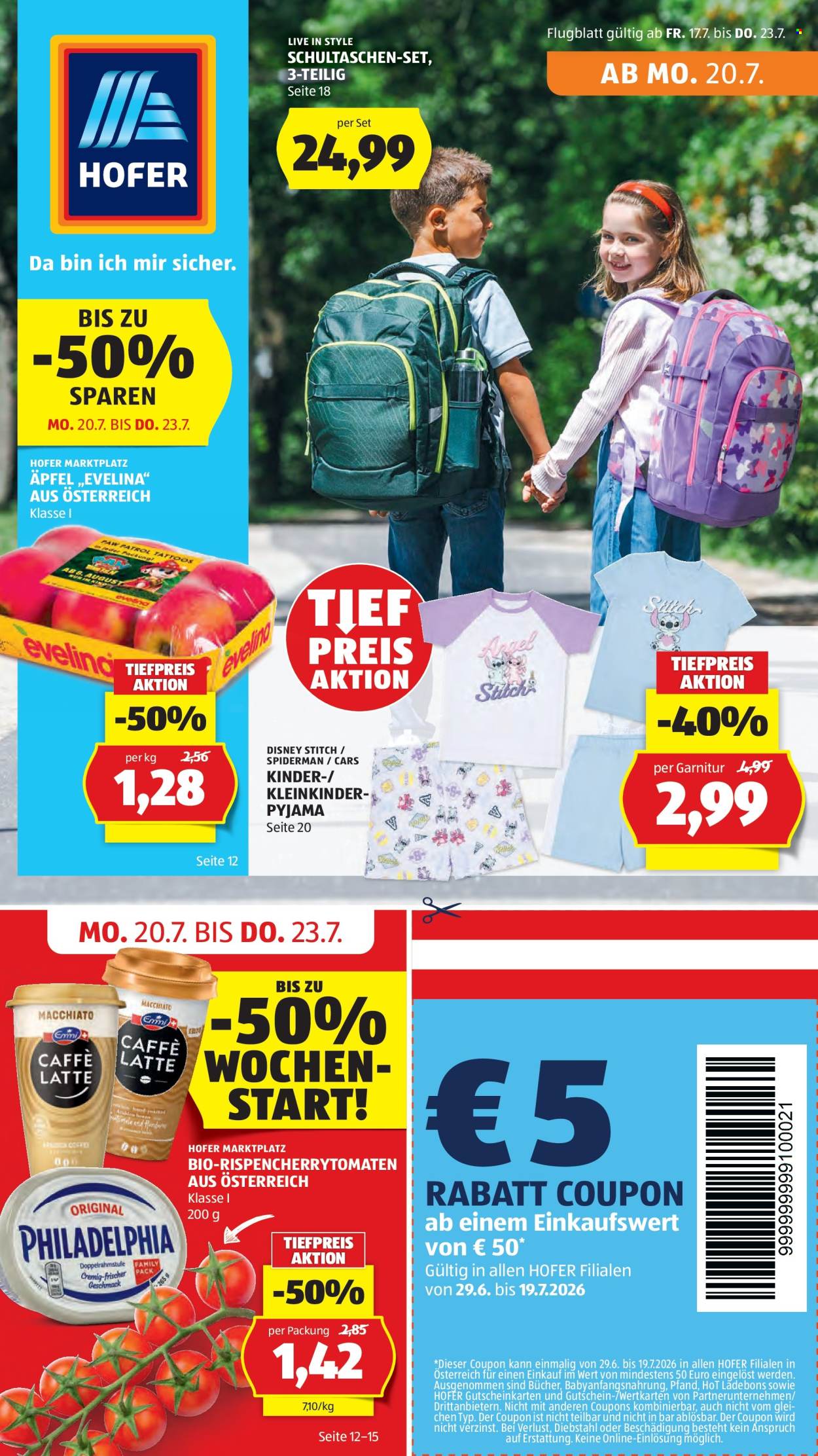 Angebote Hofer - 17.7.2026 - 23.7.2026. Seite 1