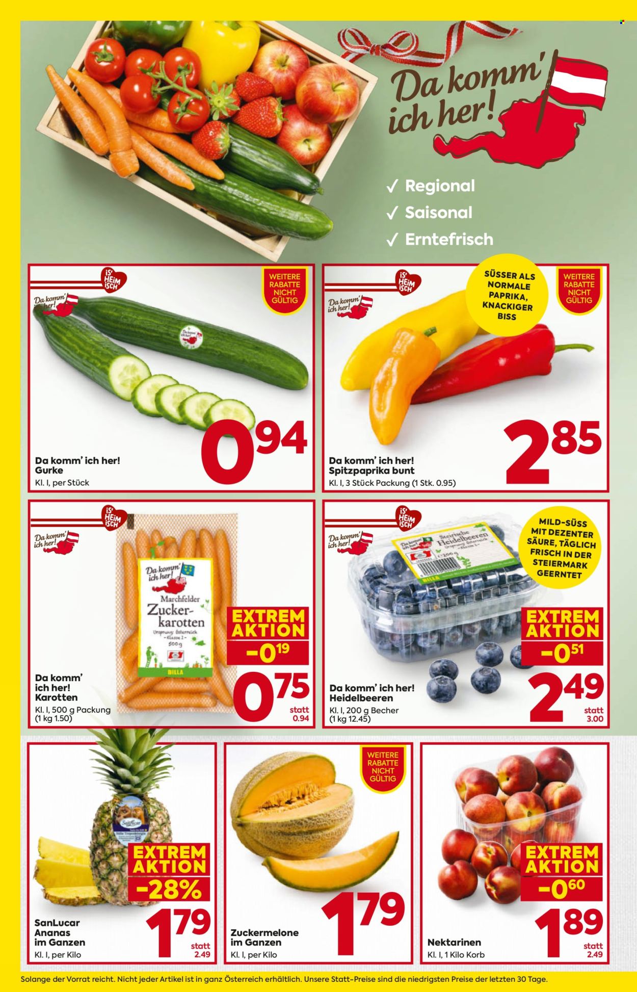 Angebote Billa - 16.7.2026 - 22.7.2026. Seite 4