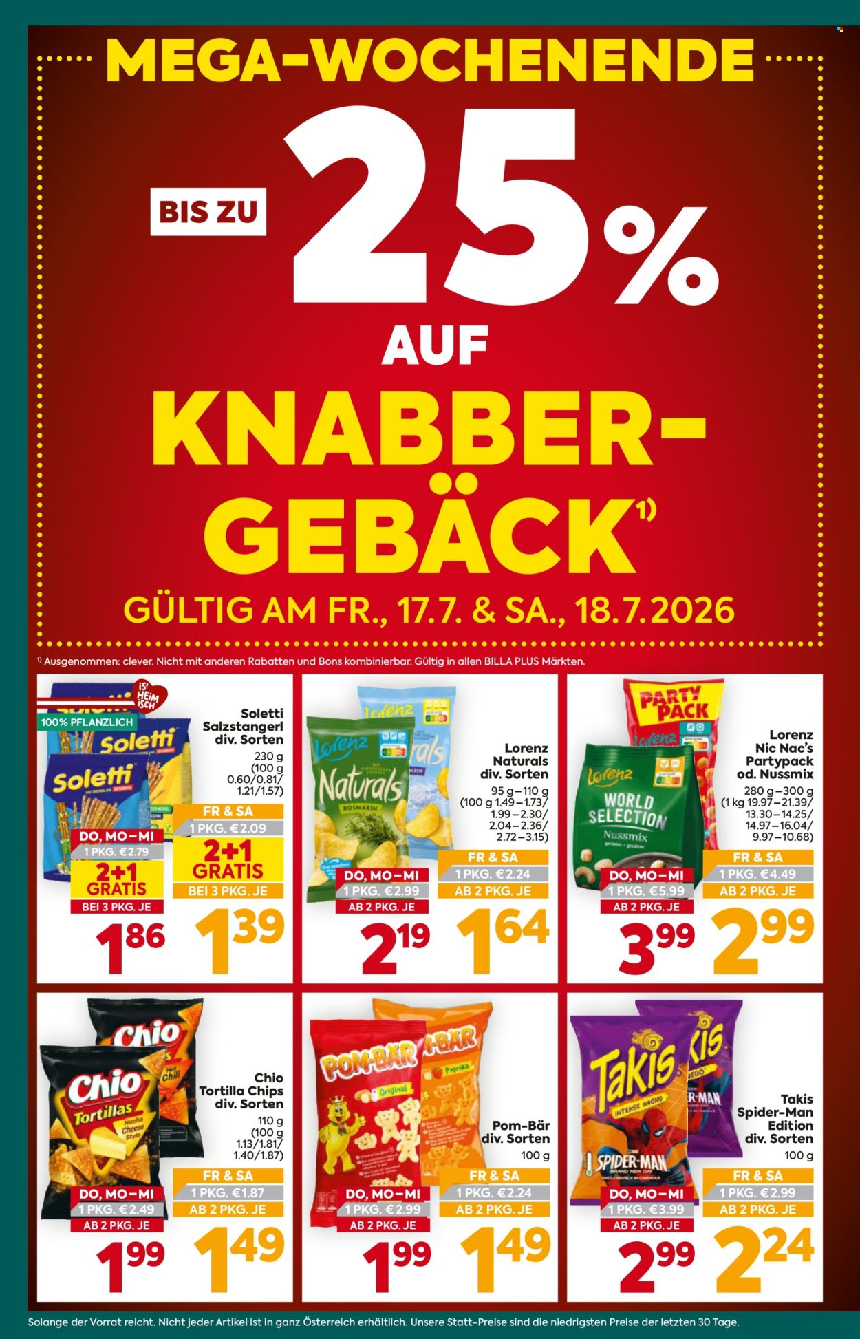 Angebote Billa Plus - 16.7.2026 - 22.7.2026. Seite 2