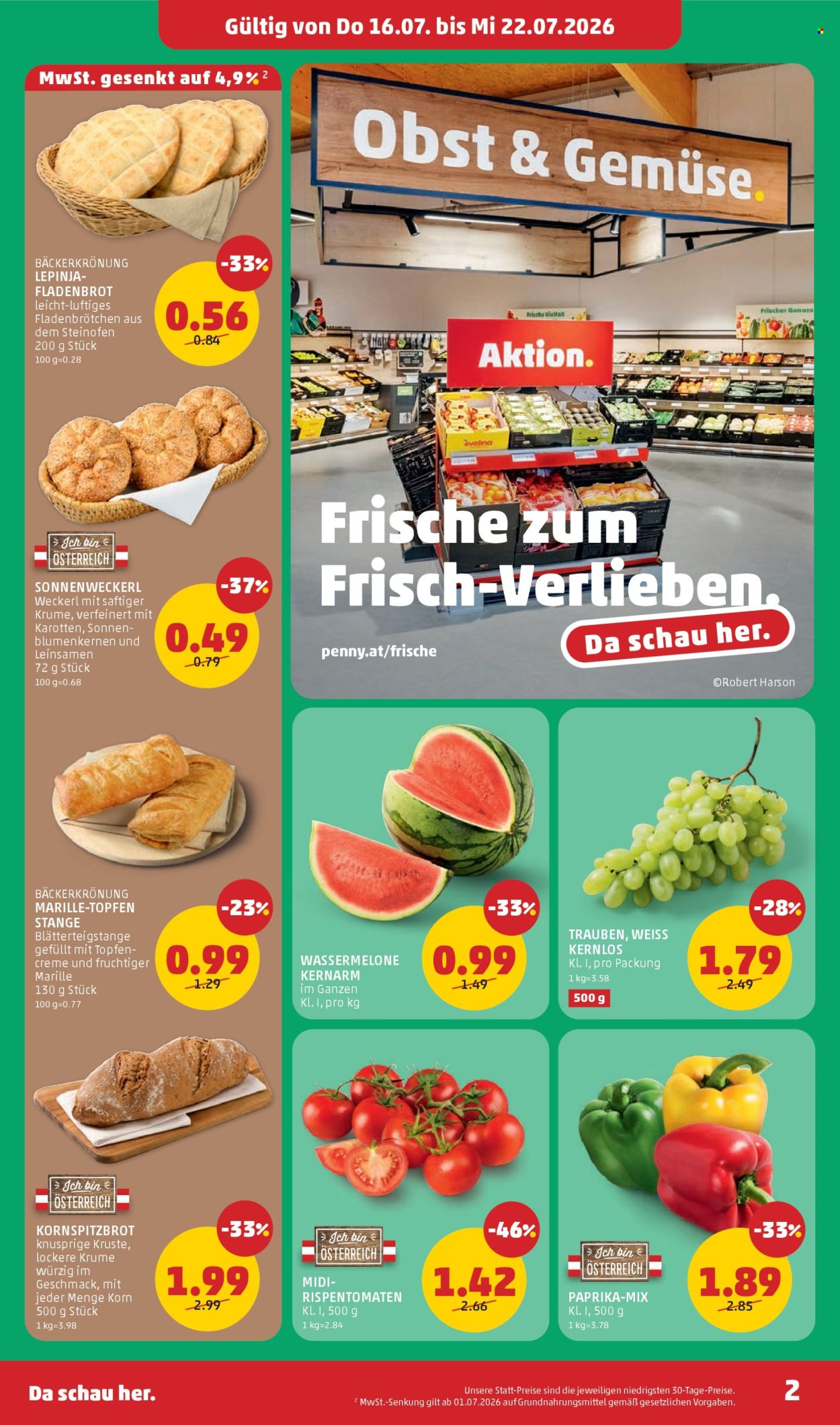 Angebote Penny - 16.7.2026 - 22.7.2026. Seite 2