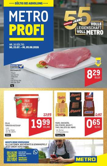 Angebote Metro - 23.7.2026 - 5.8.2026.