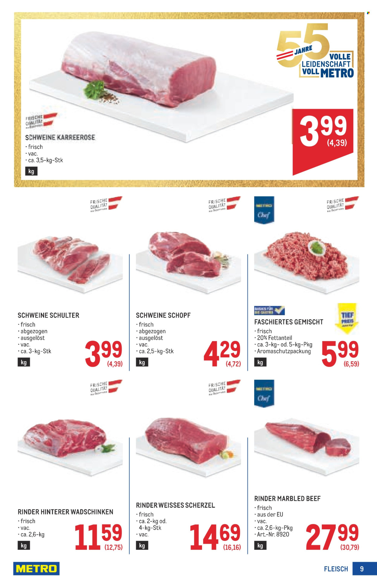 Angebote Metro - 23.7.2026 - 5.8.2026. Seite 9