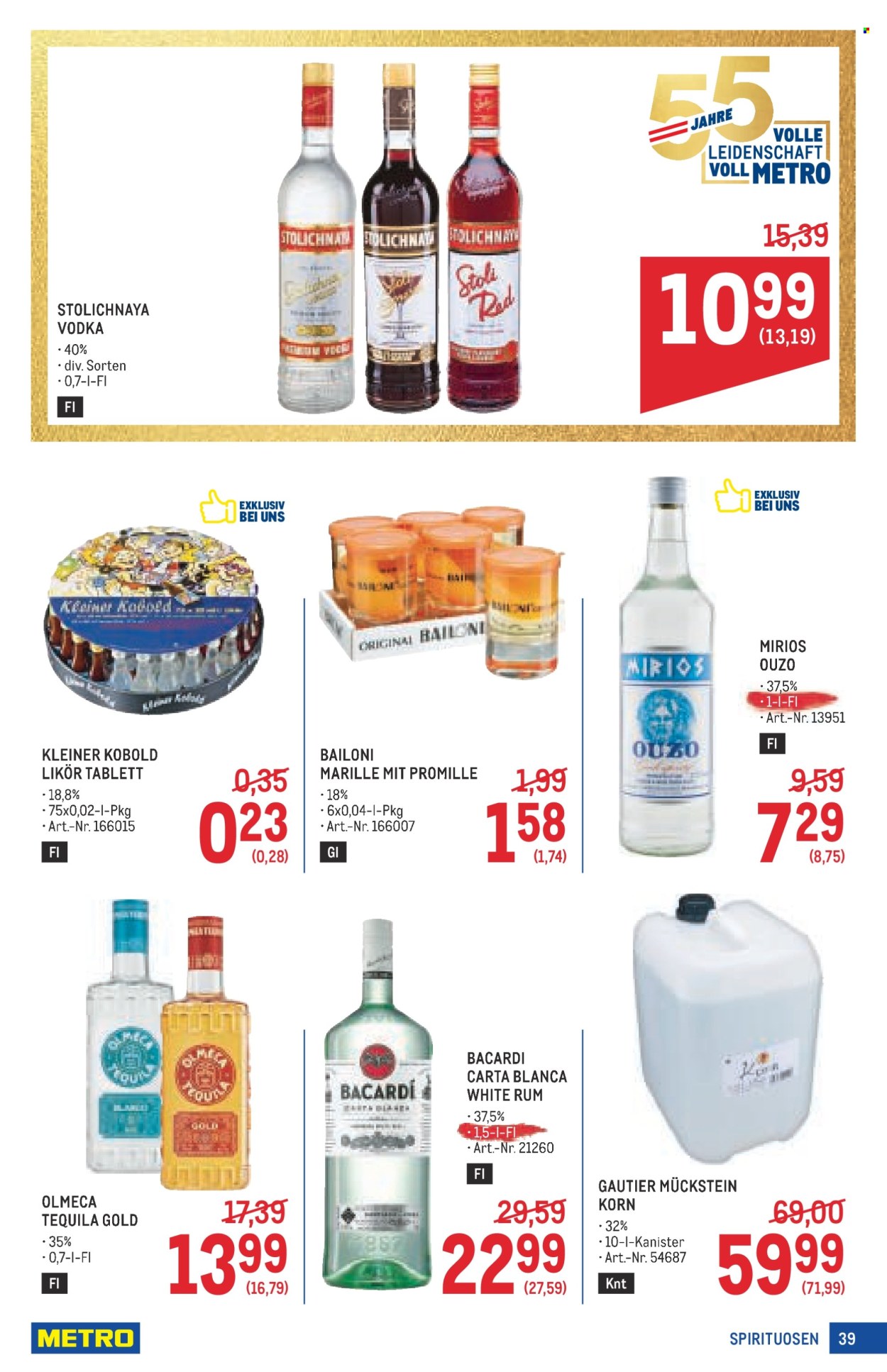 Angebote Metro - 23.7.2026 - 5.8.2026. Seite 39
