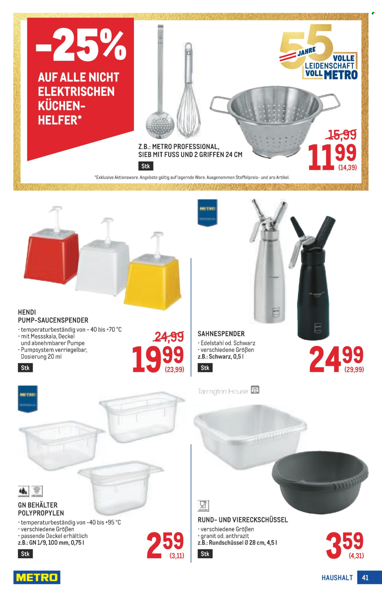 Angebote Metro - 23.7.2026 - 5.8.2026. Seite 41