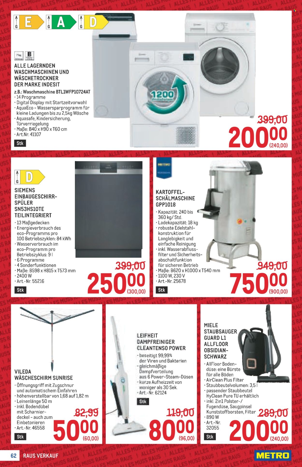 Angebote Metro - 23.7.2026 - 5.8.2026. Seite 62