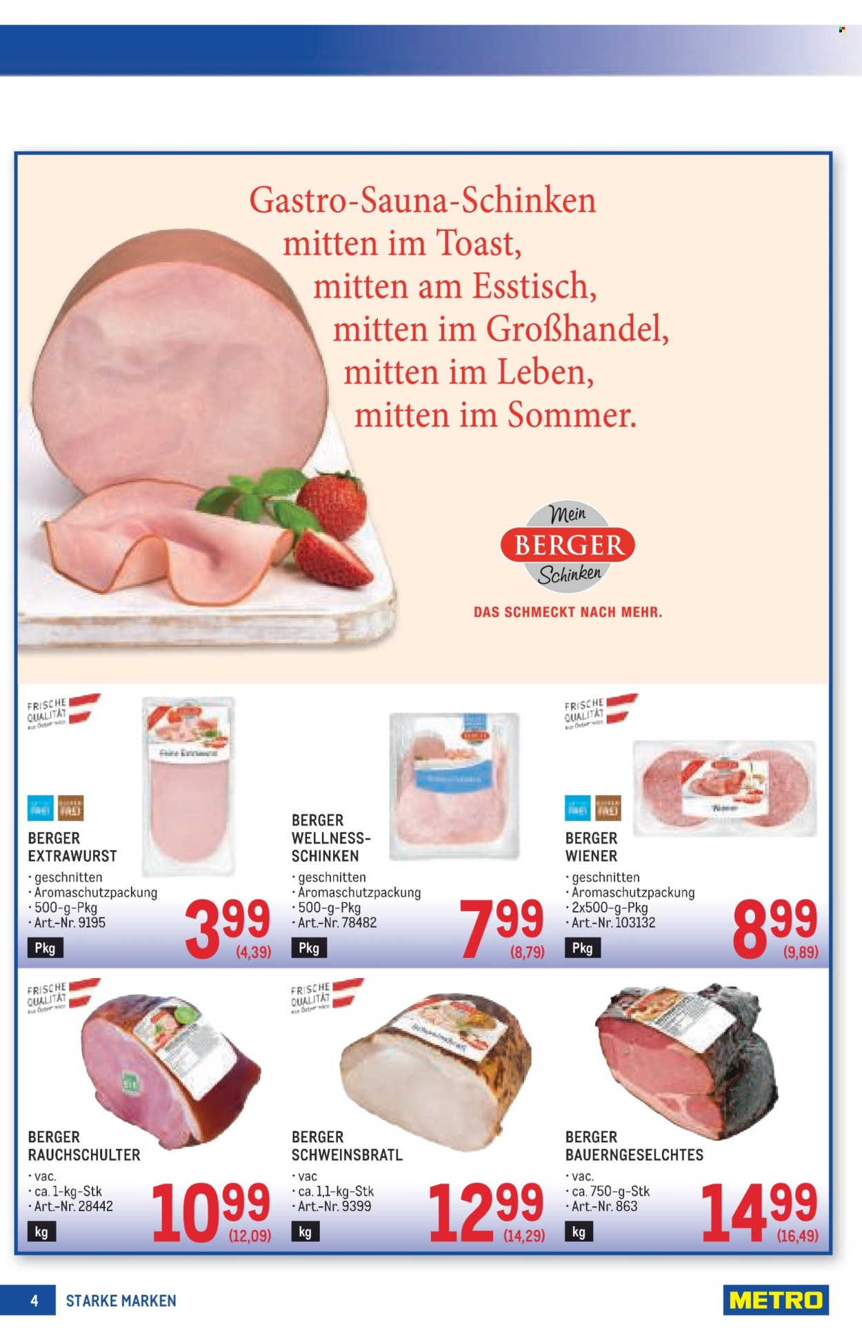 Angebote Metro - 23.7.2026 - 5.8.2026. Seite 4