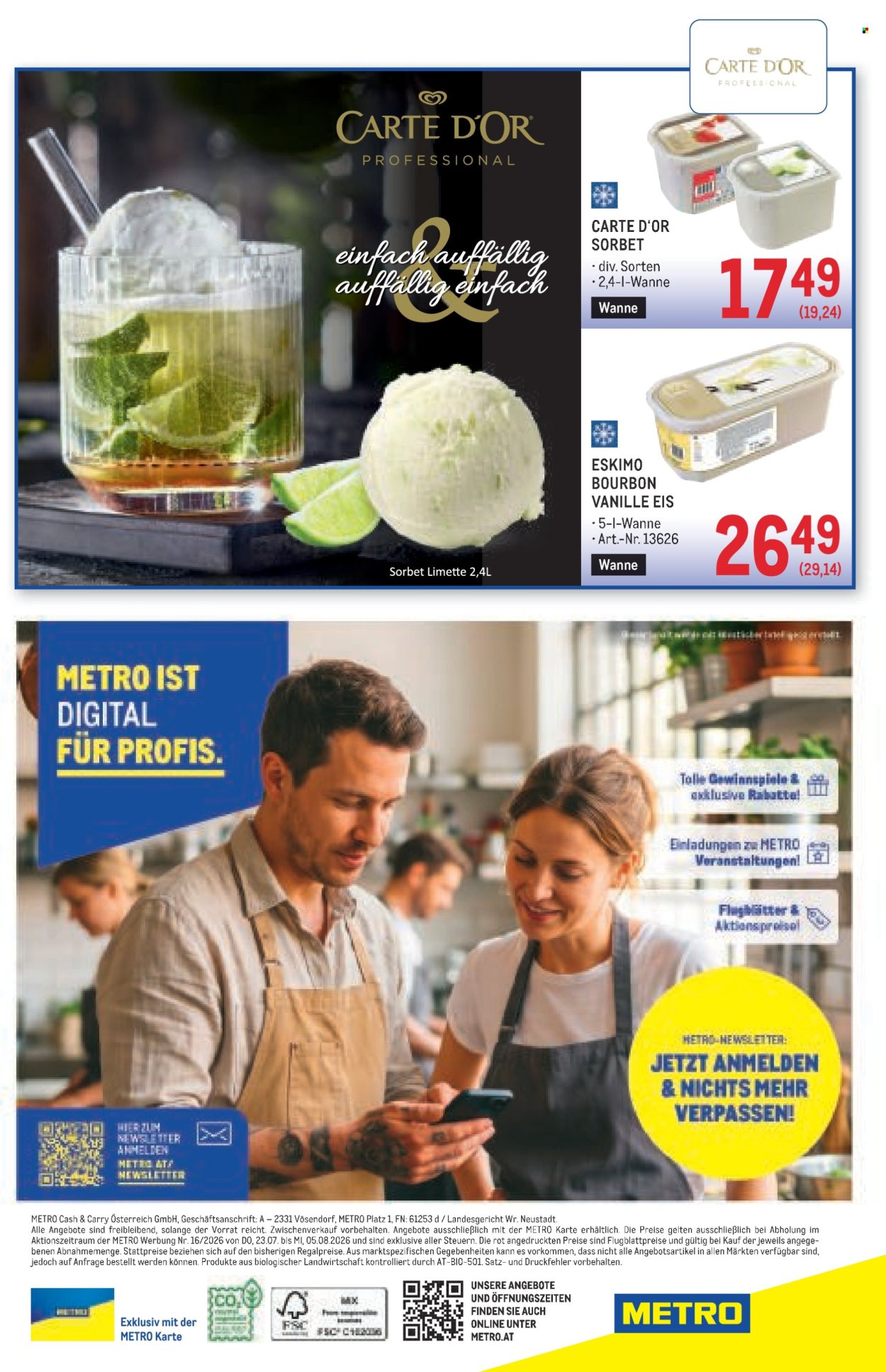 Angebote Metro - 23.7.2026 - 5.8.2026. Seite 24