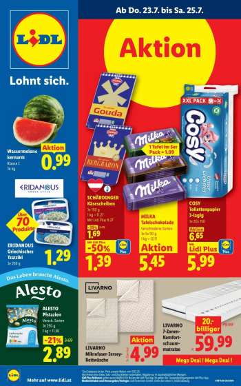 Angebote Lidl - 23.7.2026 - 29.7.2026.