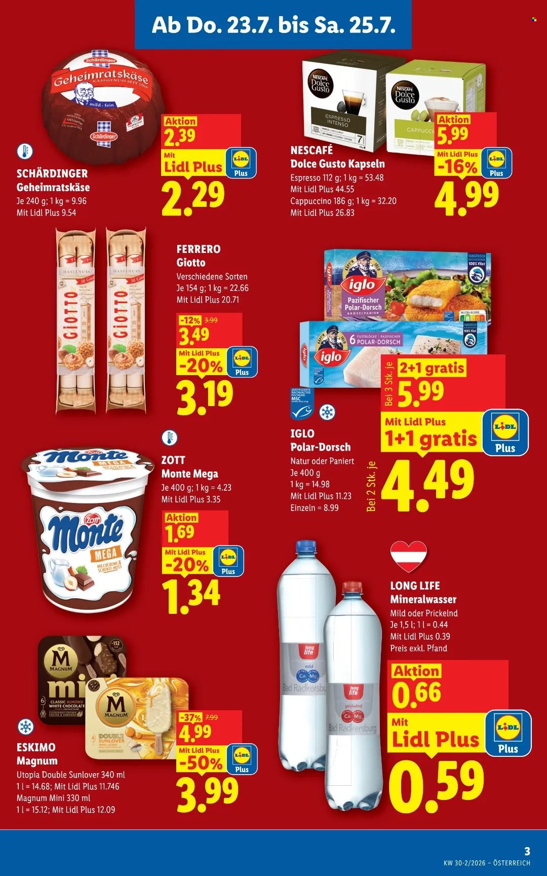 Angebote Lidl - 23.7.2026 - 29.7.2026. Seite 3