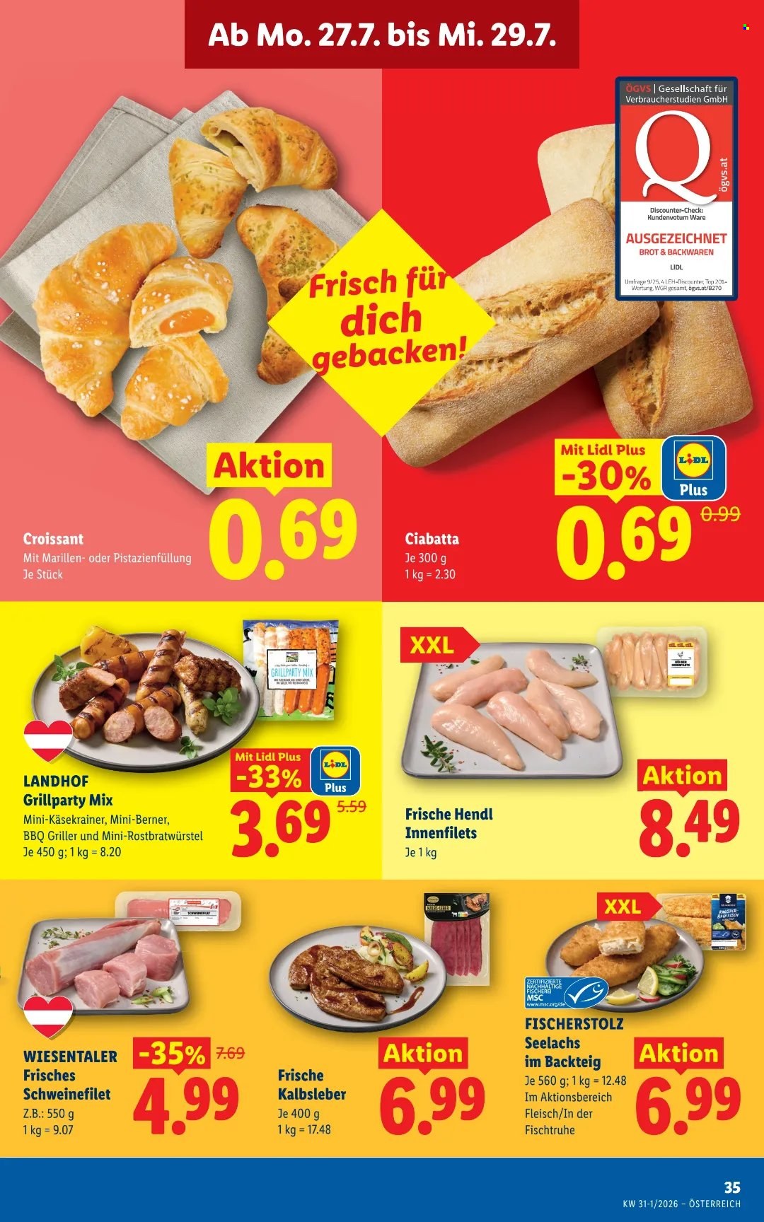 Angebote Lidl - 23.7.2026 - 29.7.2026. Seite 44