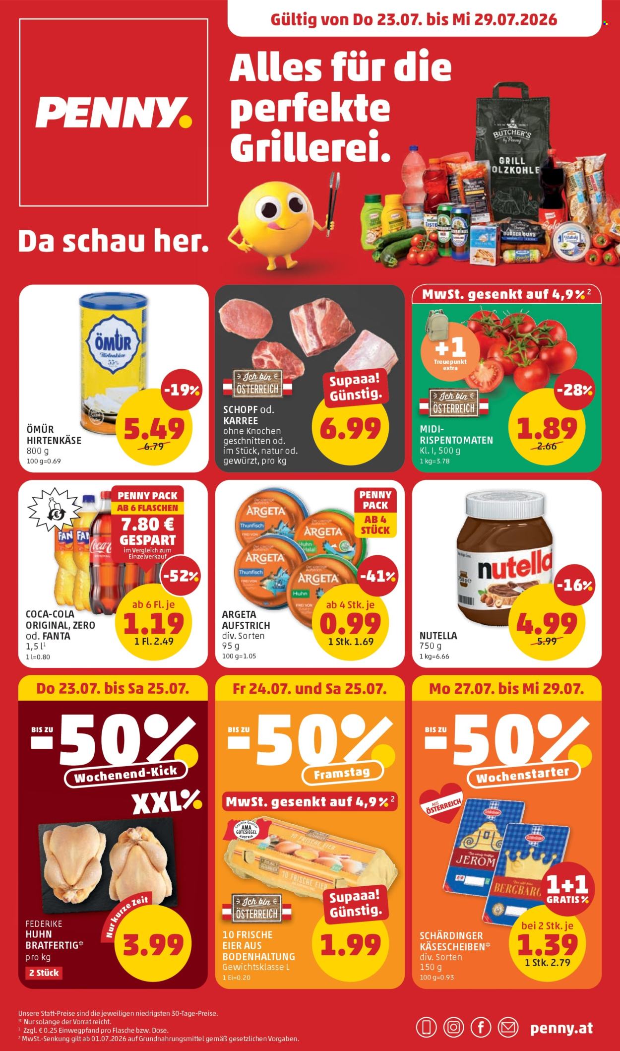 Angebote Penny - 23.7.2026 - 29.7.2026. Seite 1