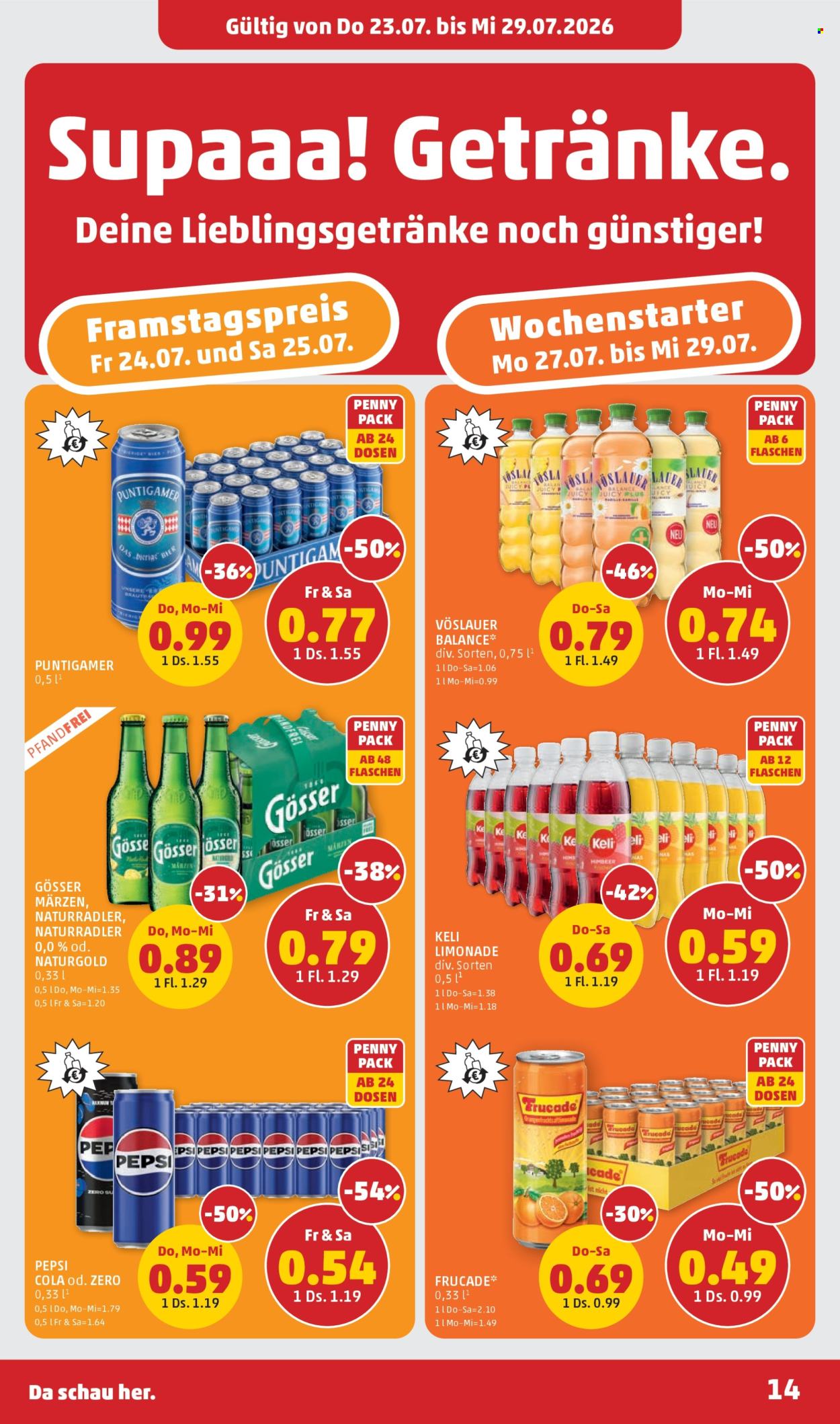 Angebote Penny - 23.7.2026 - 29.7.2026. Seite 14