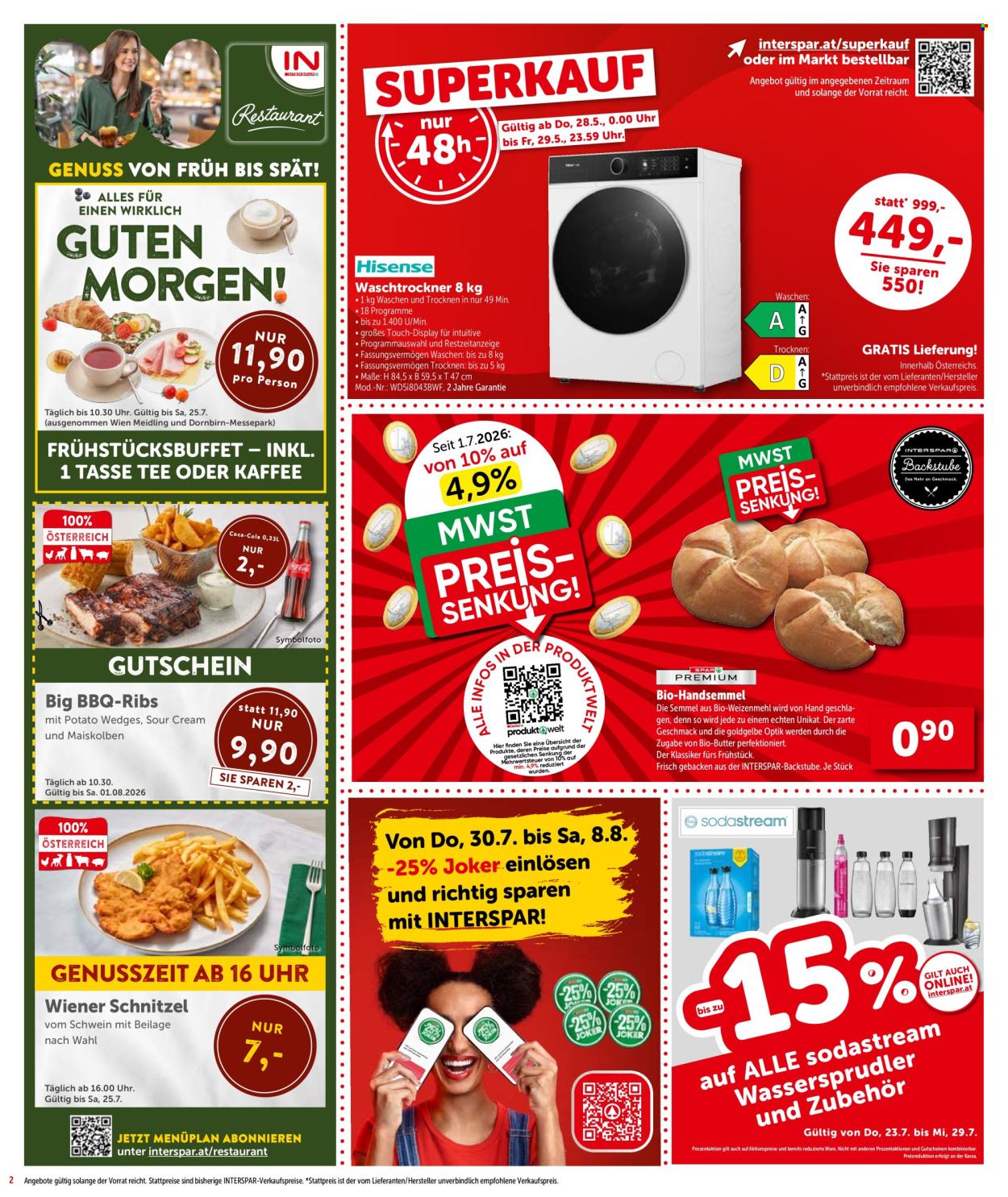 Angebote INTERSPAR - 23.7.2026 - 29.7.2026. Seite 2
