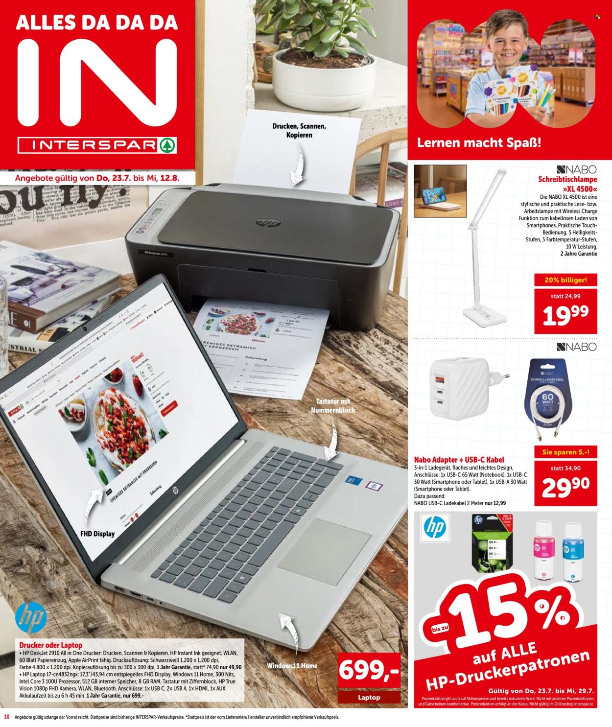 Angebote INTERSPAR - 23.7.2026 - 29.7.2026. Seite 11
