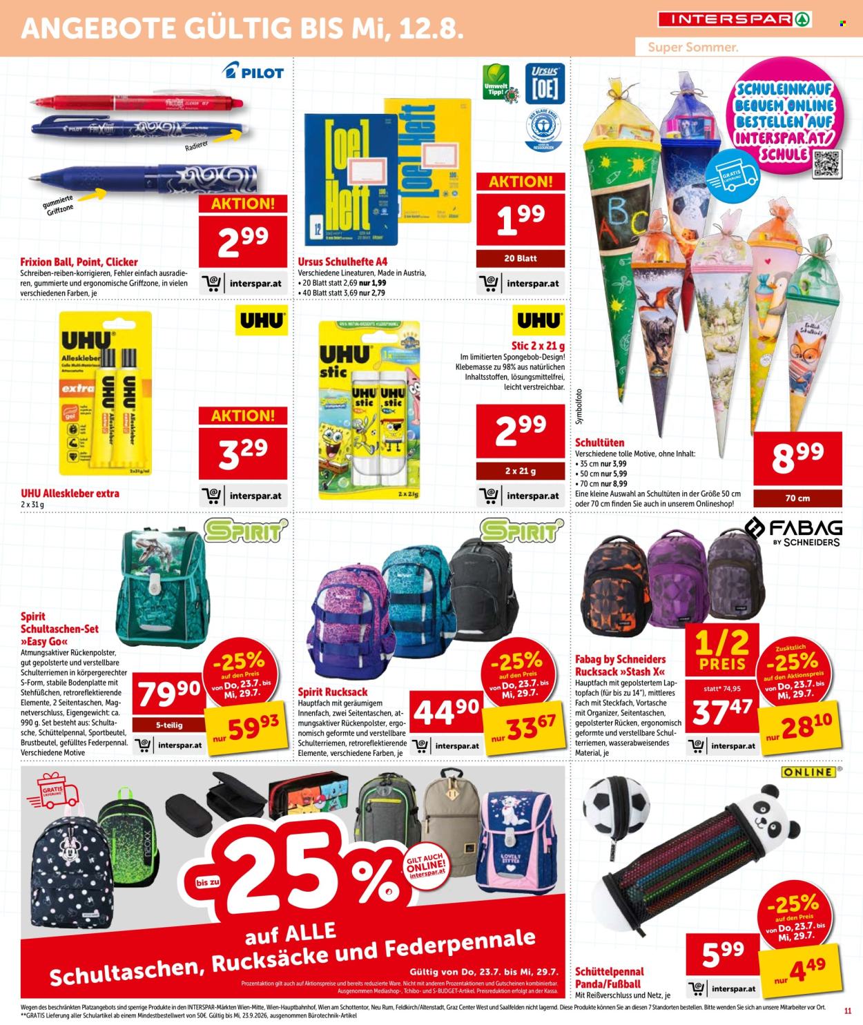 Angebote INTERSPAR - 23.7.2026 - 29.7.2026. Seite 12