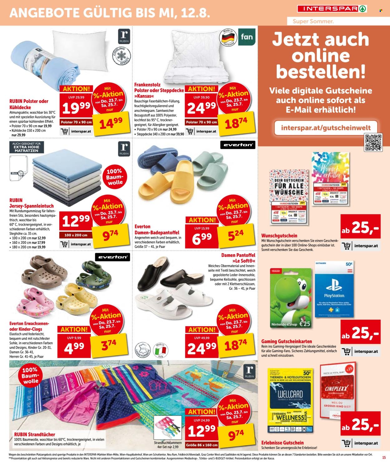 Angebote INTERSPAR - 23.7.2026 - 29.7.2026. Seite 16