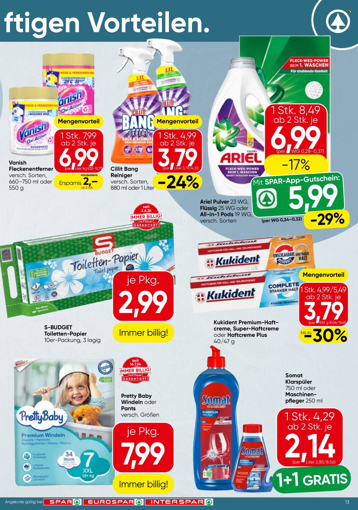 Angebote SPAR - 23.7.2026 - 29.7.2026. Seite 13