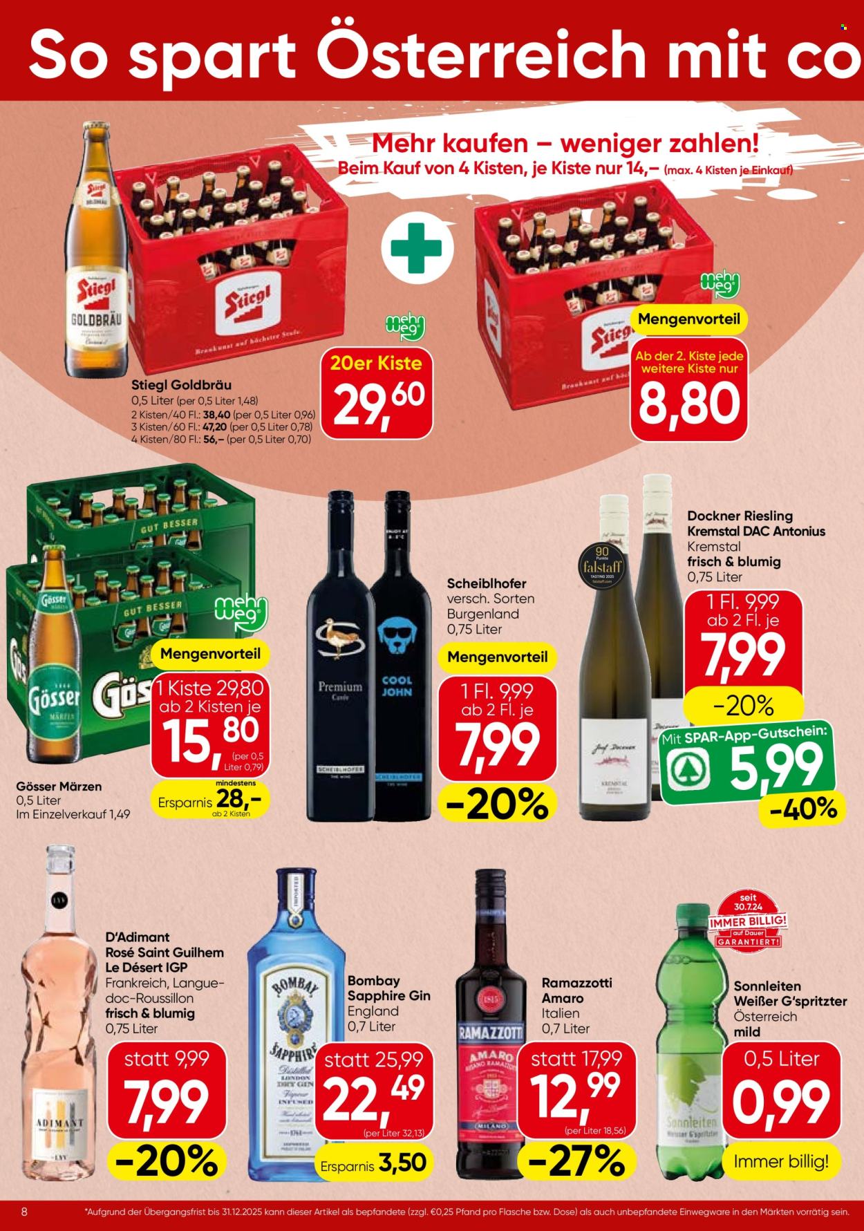 Angebote EUROSPAR - 23.7.2026 - 29.7.2026. Seite 8