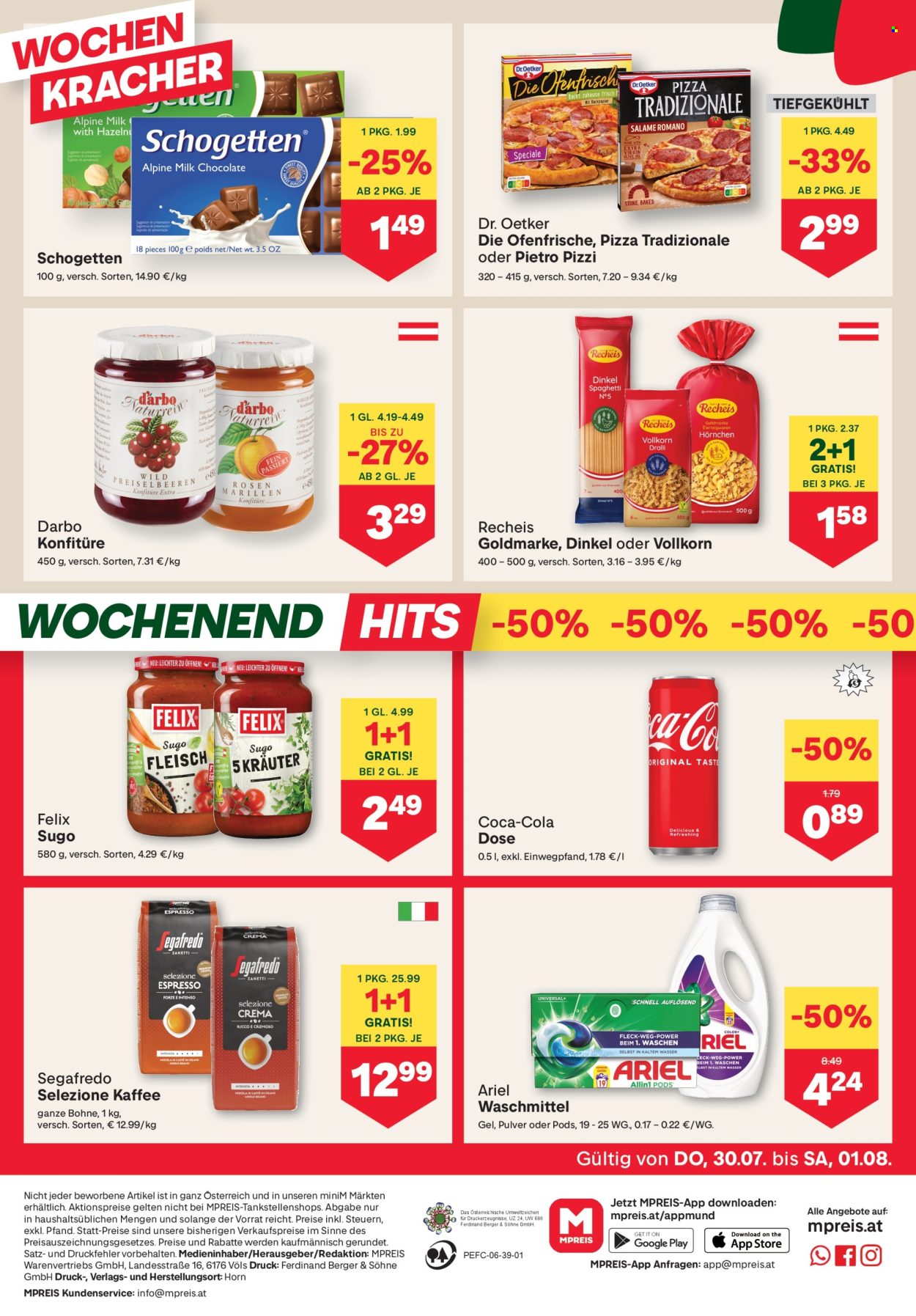 Angebote MPREIS - 30.7.2026 - 5.8.2026. Seite 12