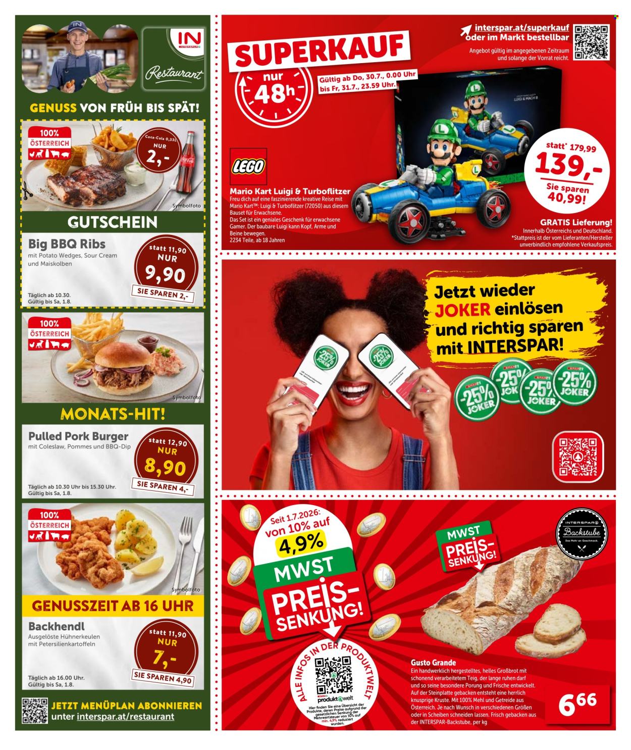 Angebote INTERSPAR - 30.7.2026 - 12.8.2026. Seite 2