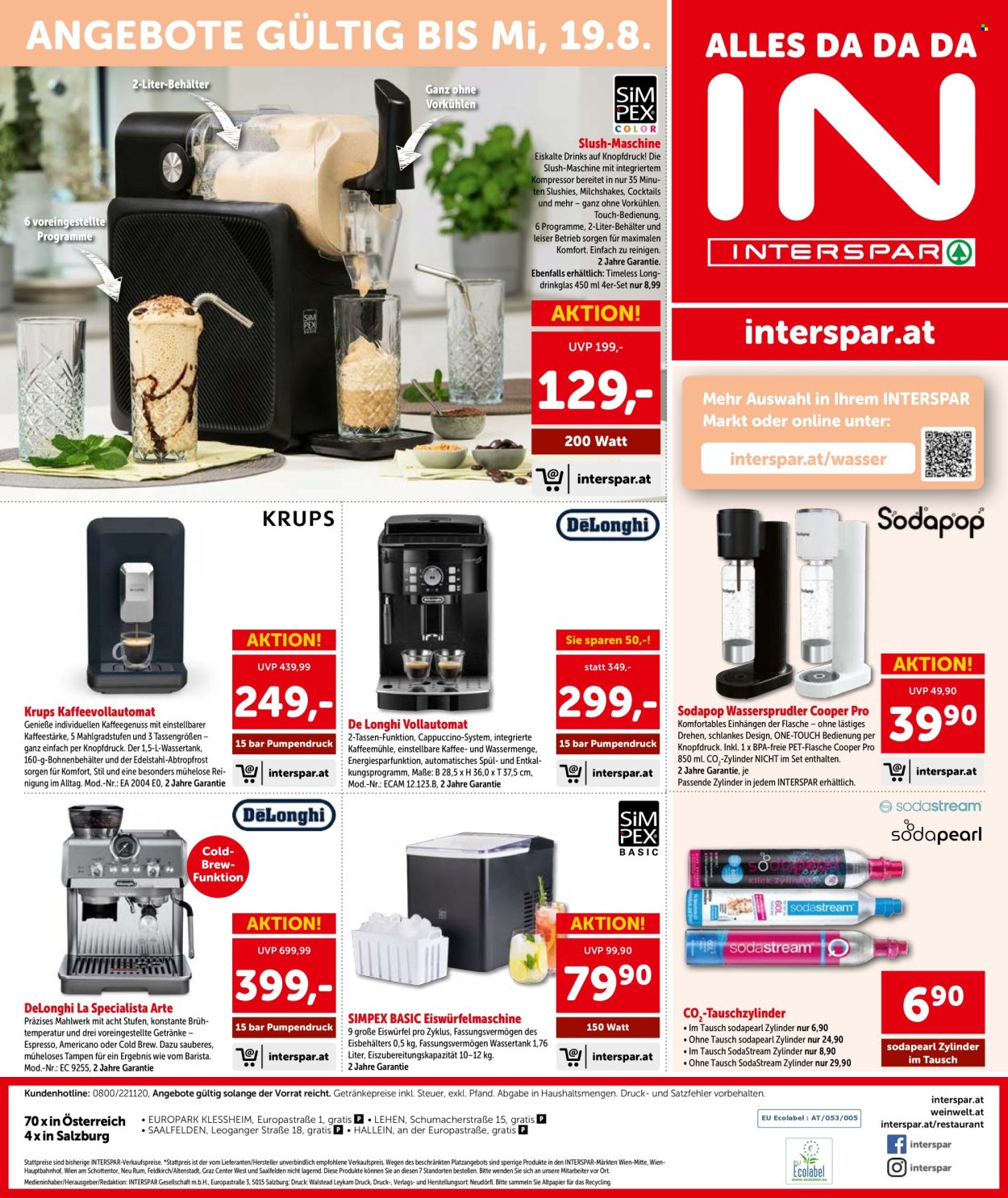 Angebote INTERSPAR - 30.7.2026 - 12.8.2026. Seite 20