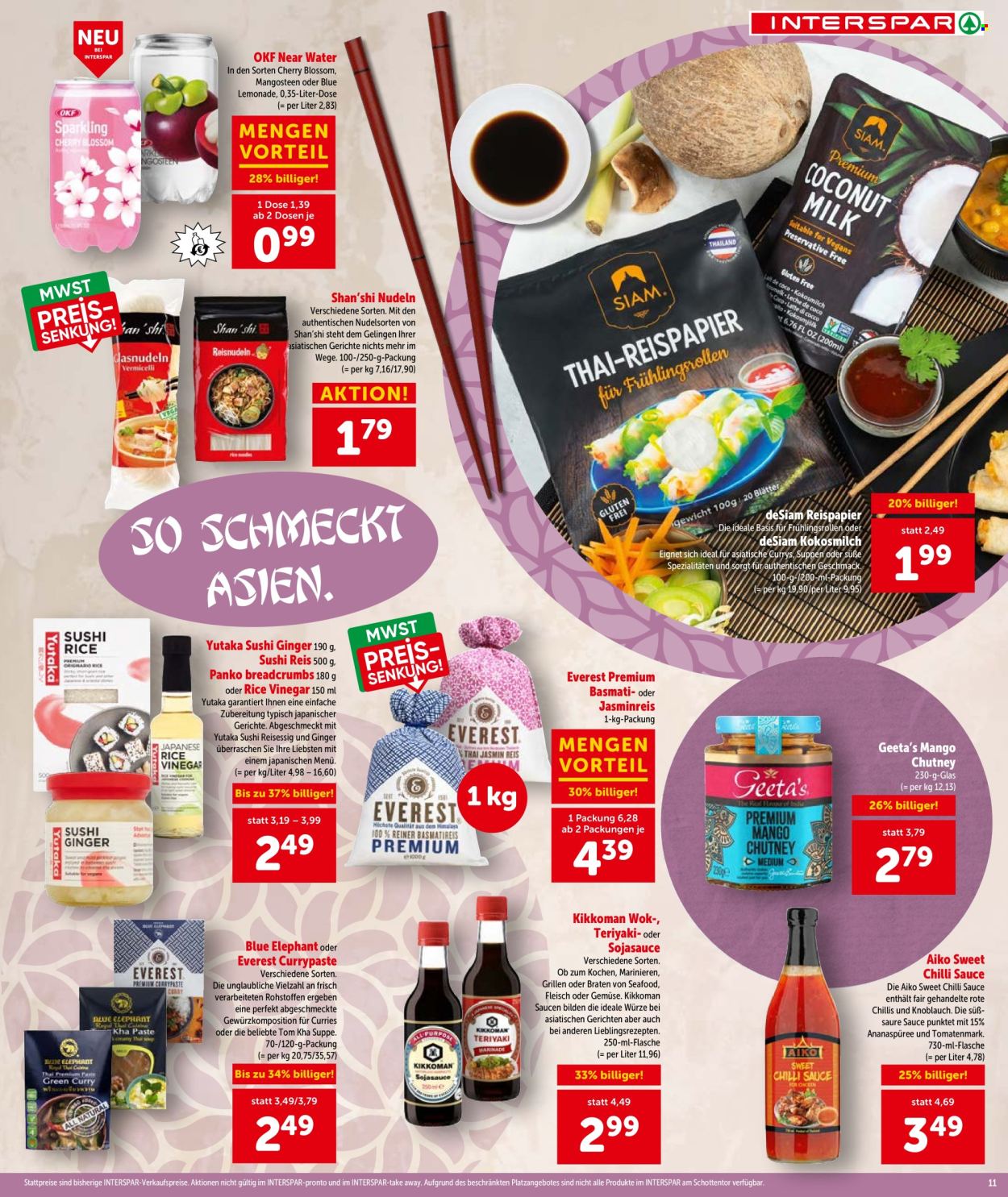 Angebote INTERSPAR - 30.7.2026 - 12.8.2026. Seite 11