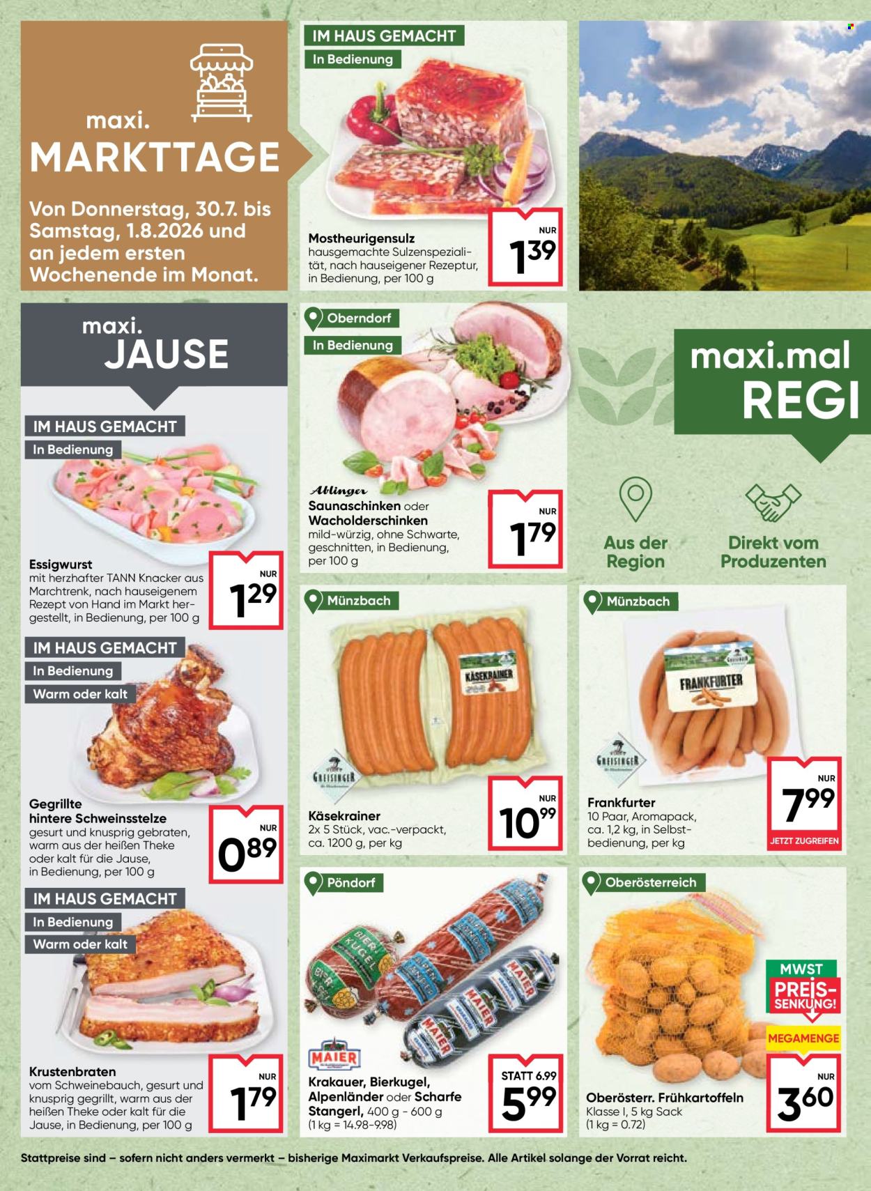 Angebote Maximarkt - 30.7.2026 - 5.8.2026. Seite 8