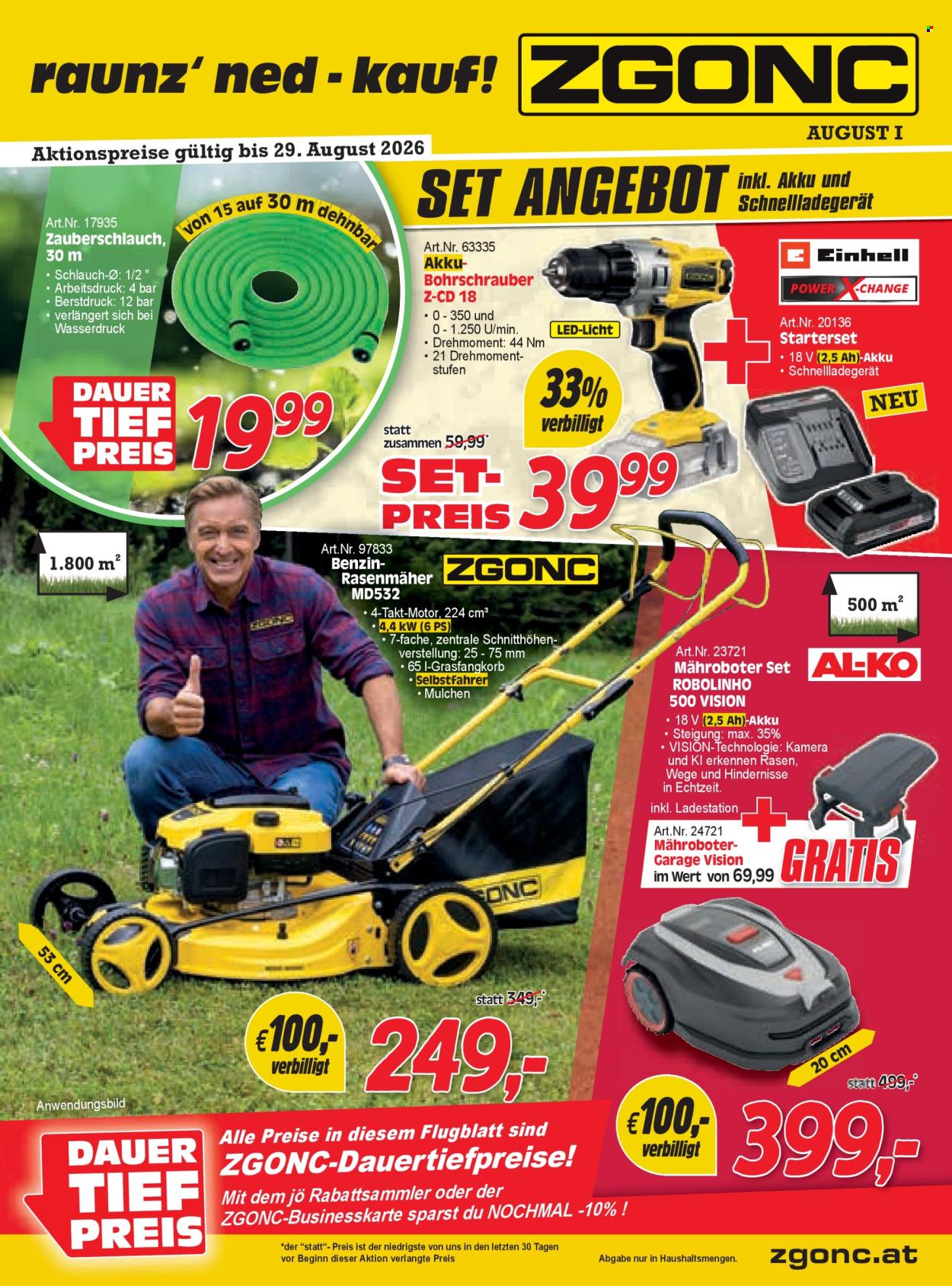 Angebote Zgonc - 28.7.2026 - 29.8.2026. Seite 1