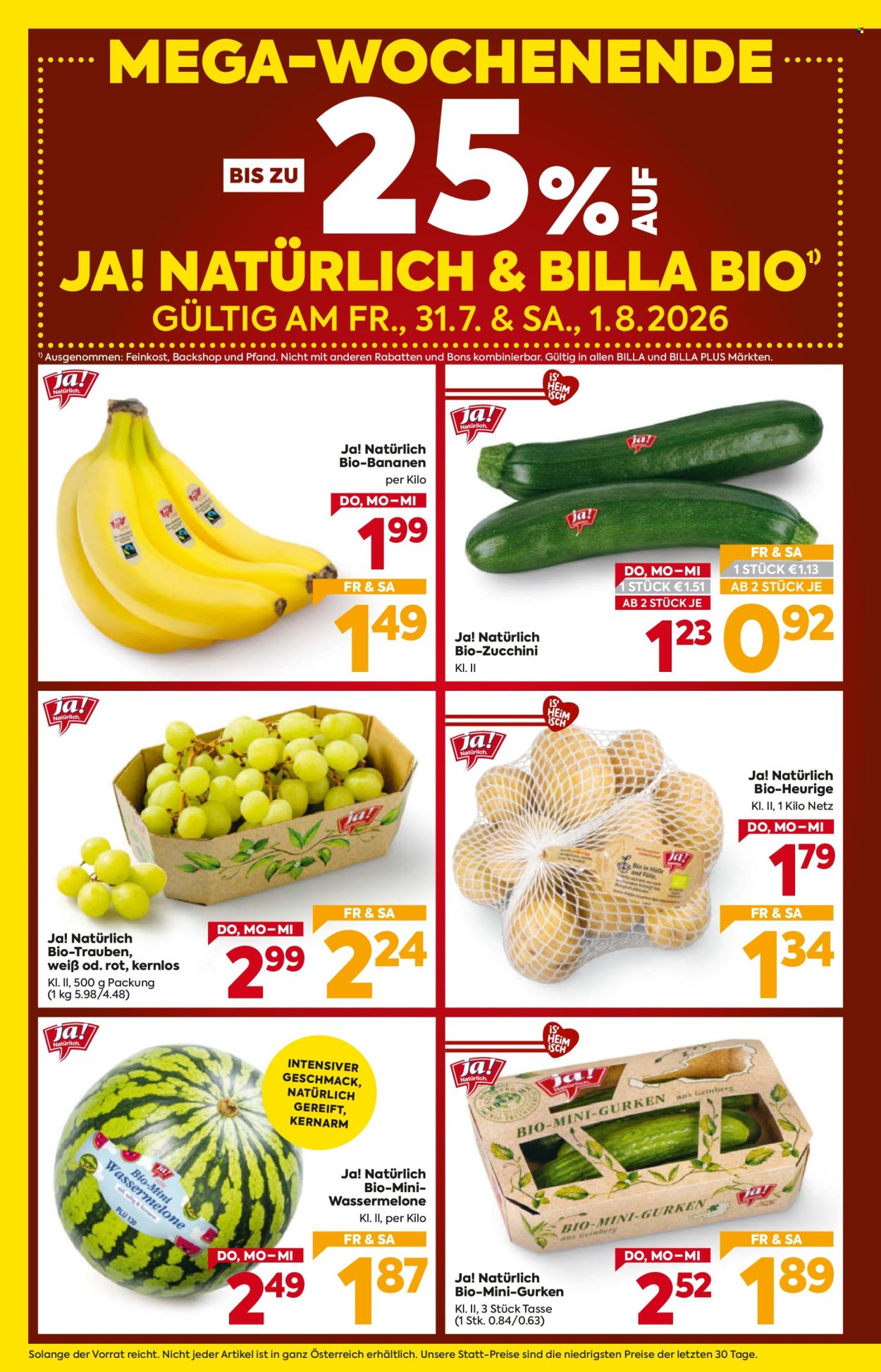 Angebote Billa - 30.7.2026 - 5.8.2026. Seite 2