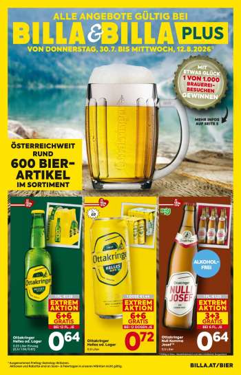 Angebote Billa - 30.7.2026 - 12.8.2026.