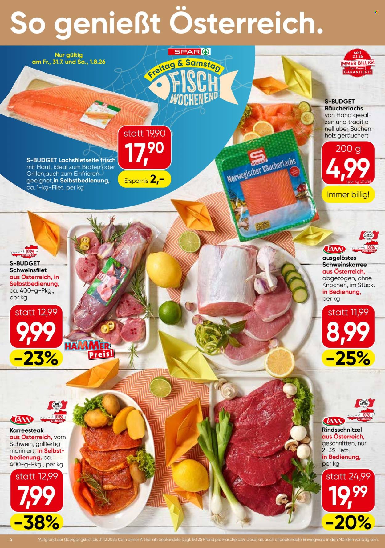 Angebote INTERSPAR - 30.7.2026 - 12.8.2026. Seite 4