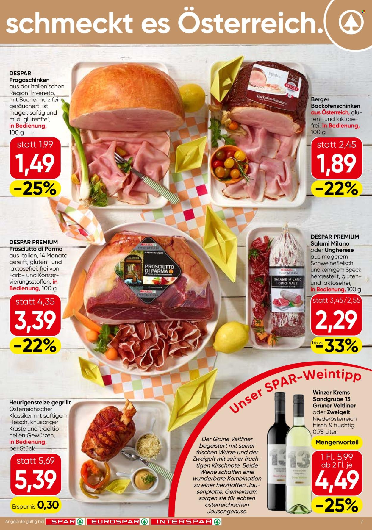 Angebote INTERSPAR - 30.7.2026 - 12.8.2026. Seite 7